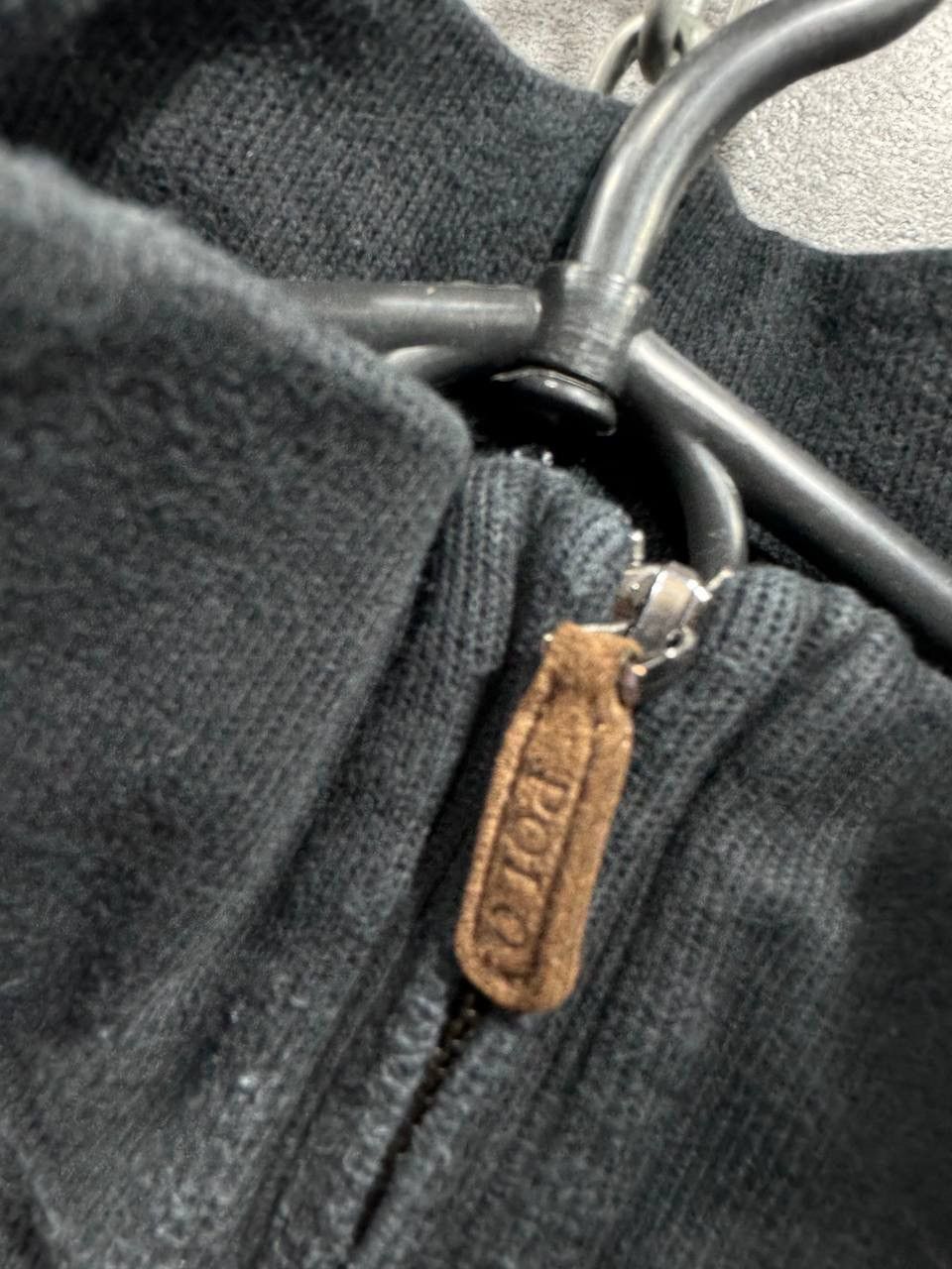 Vintage Vintage Polo Ralph Lauren sweatshirt 1/4 Quarter zip Sweater Size US L / EU 52-54 / 3 - 3 Thumbnail