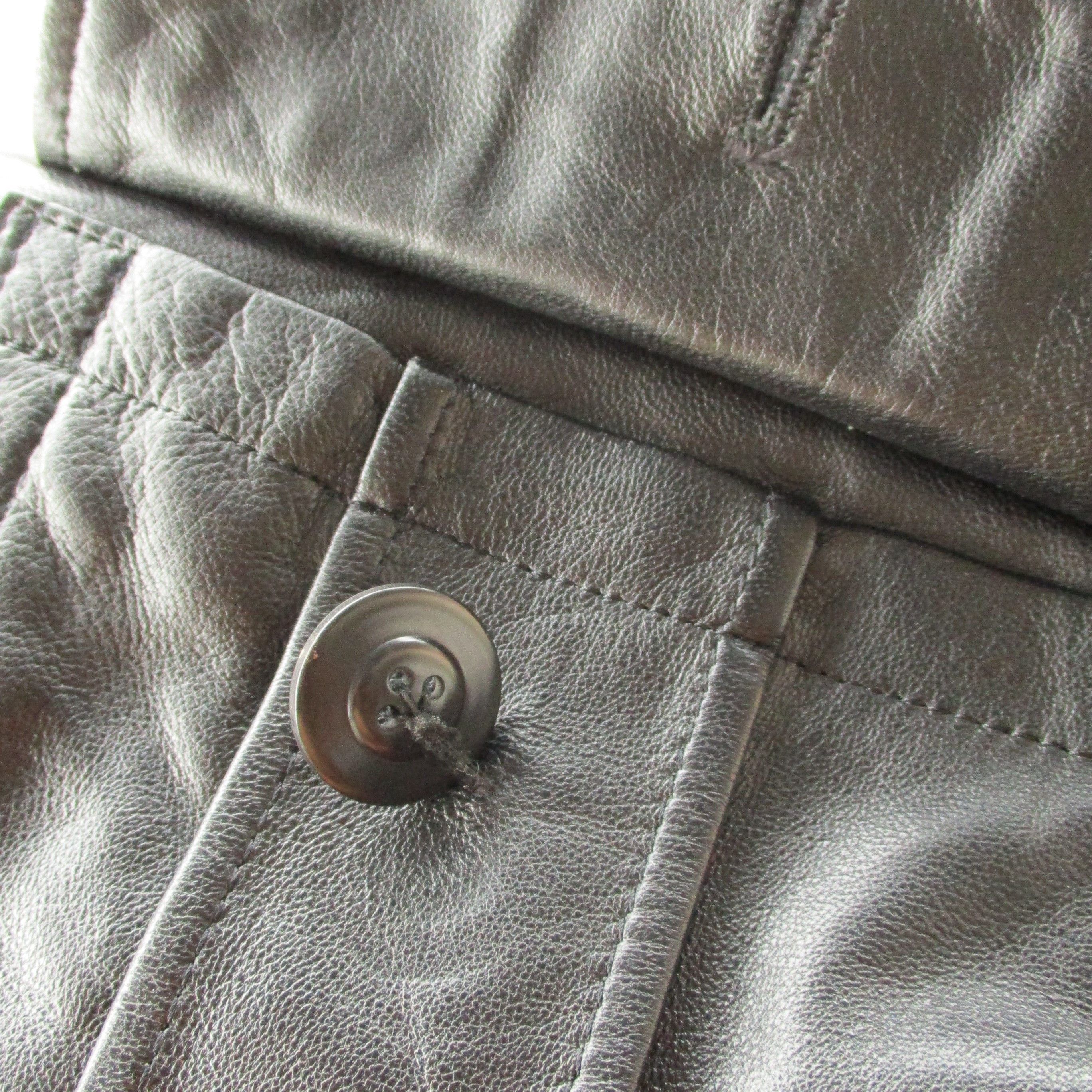 Paul Smith Sheep Leather Raccoon Fur Hoodie Size US M / EU 48-50 / 2 - 10 Thumbnail