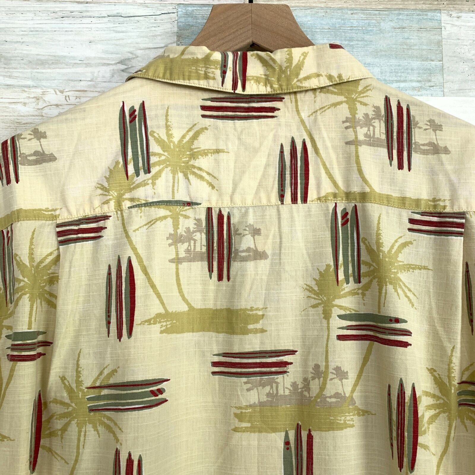 Columbia Columbia XCO Surfboard Hawaiian Camp Shirt Yellow Mens M Size US M / EU 48-50 / 2 - 5 Thumbnail