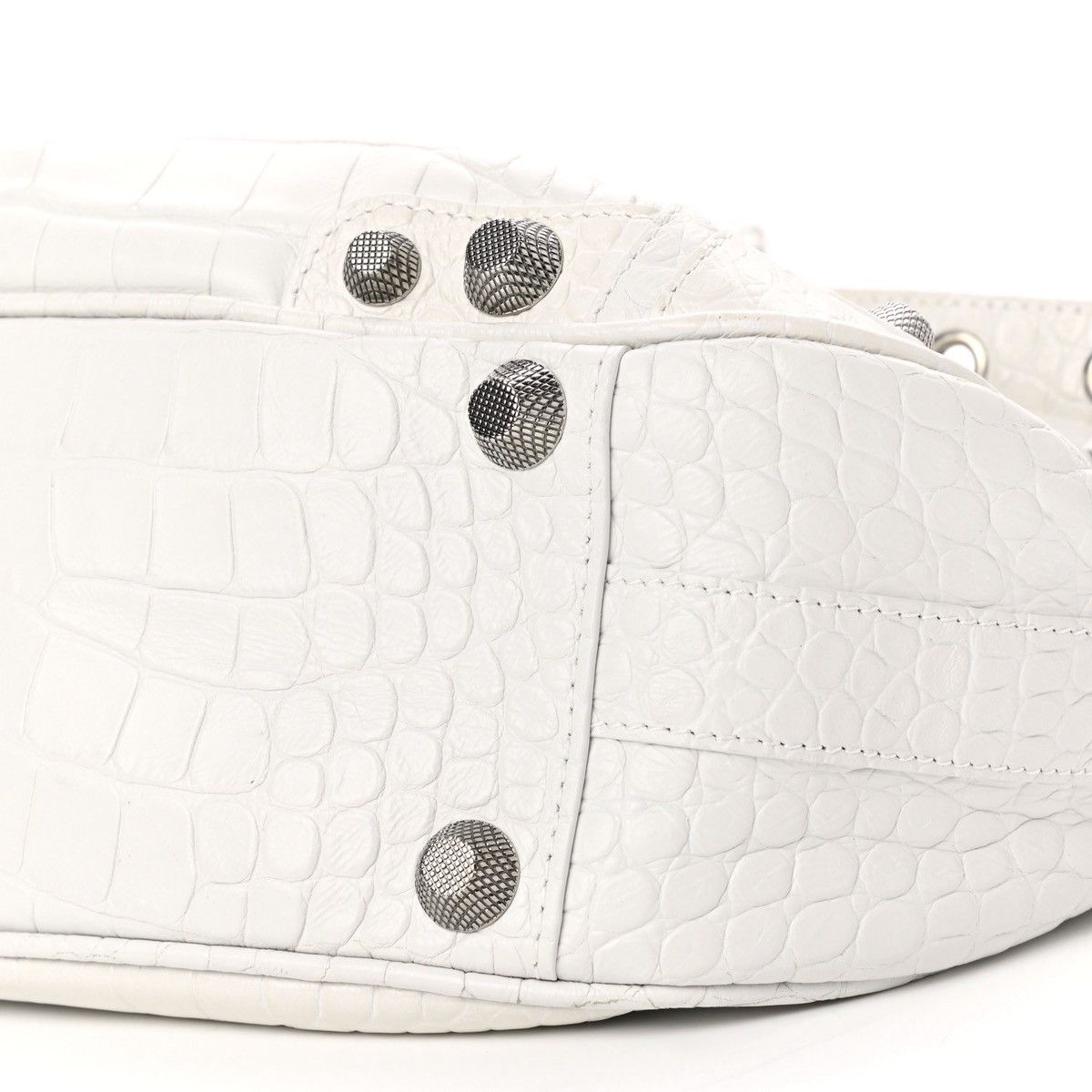 Balenciaga Balenciaga Croc Le Cagole White Shoulder Bag Fall 2021 Size ONE SIZE - 5 Thumbnail