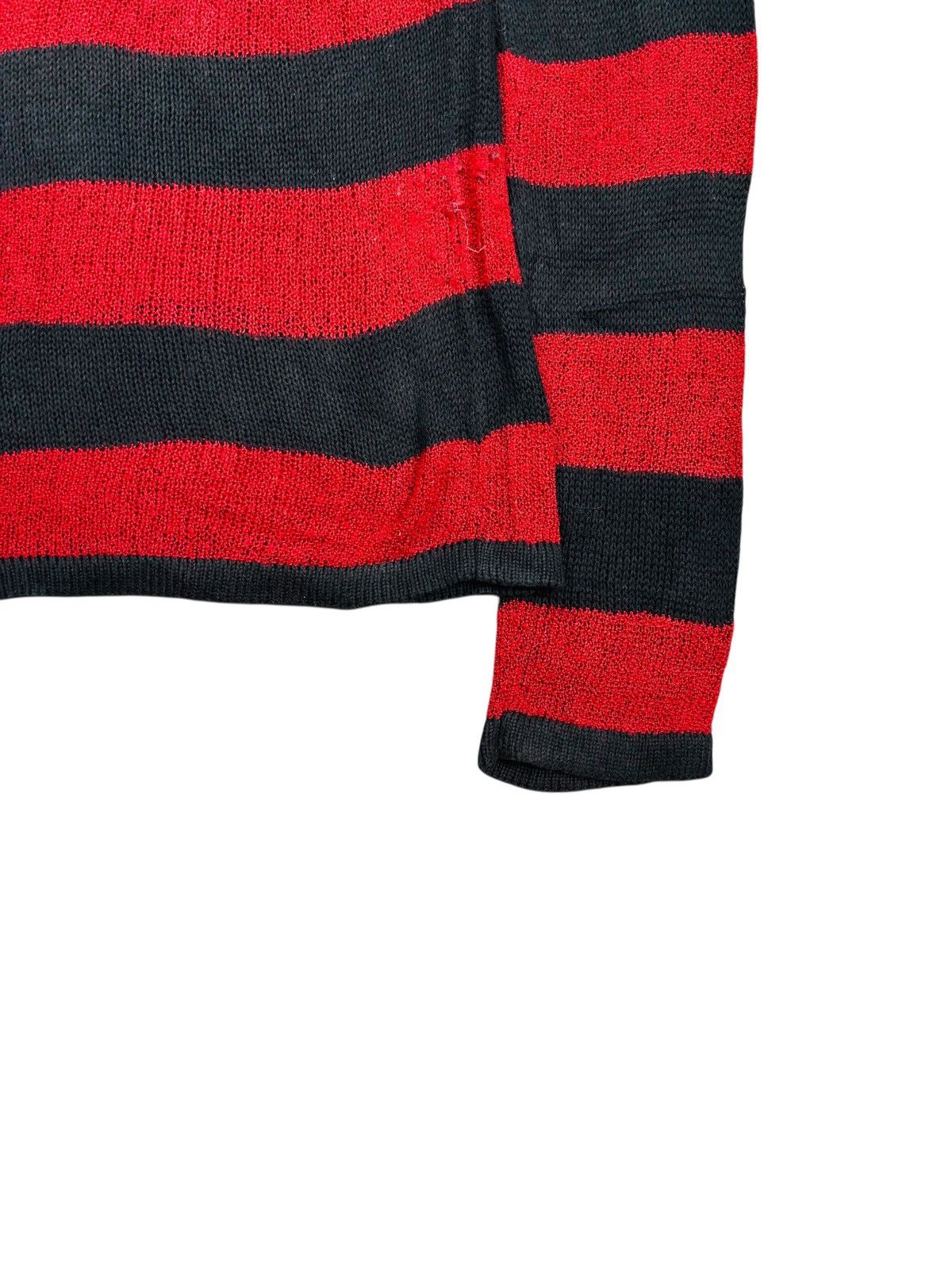Hysteric Glamour 2000s Berning Sho - Kurt Cobain Style Knitted Top LS Size US M / EU 48-50 / 2 - 6 Thumbnail