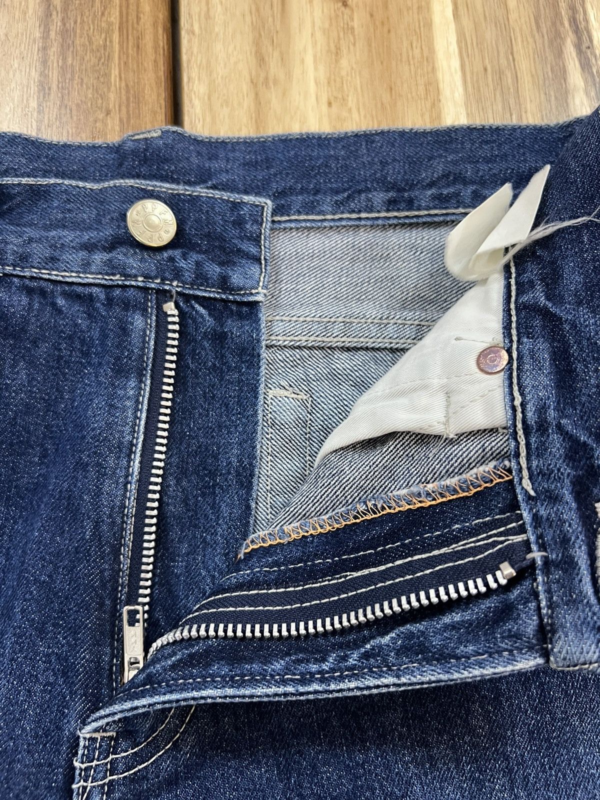 PPFM Vintage PPFM Japanese Denim Jeans Size US 31 - 8 Thumbnail