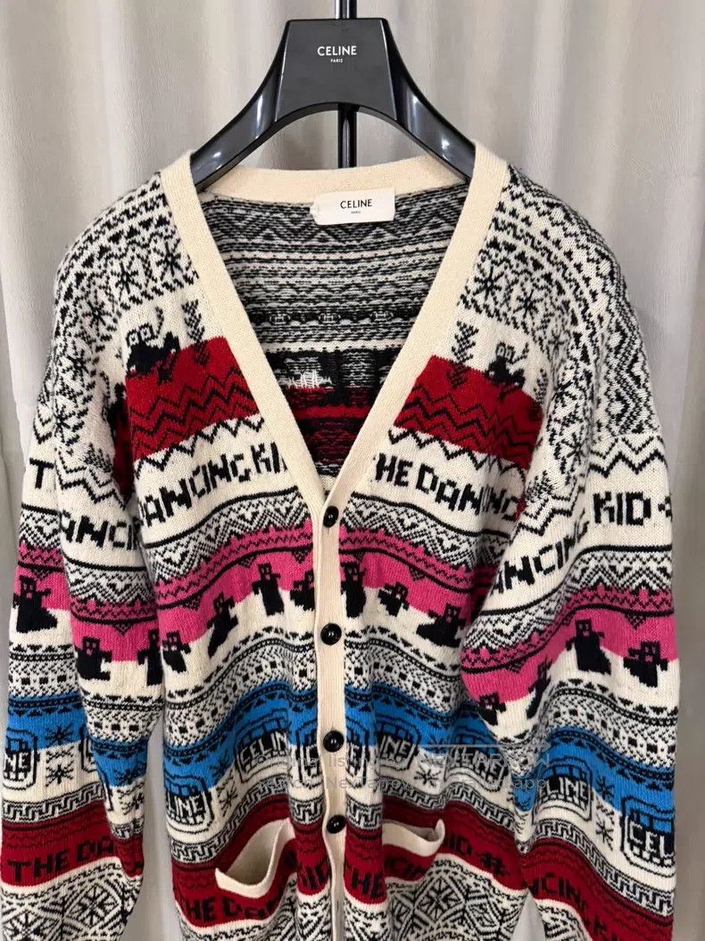 Celine Celine Knit Cardigan i Size US M / EU 48-50 / 2 - 2 Thumbnail