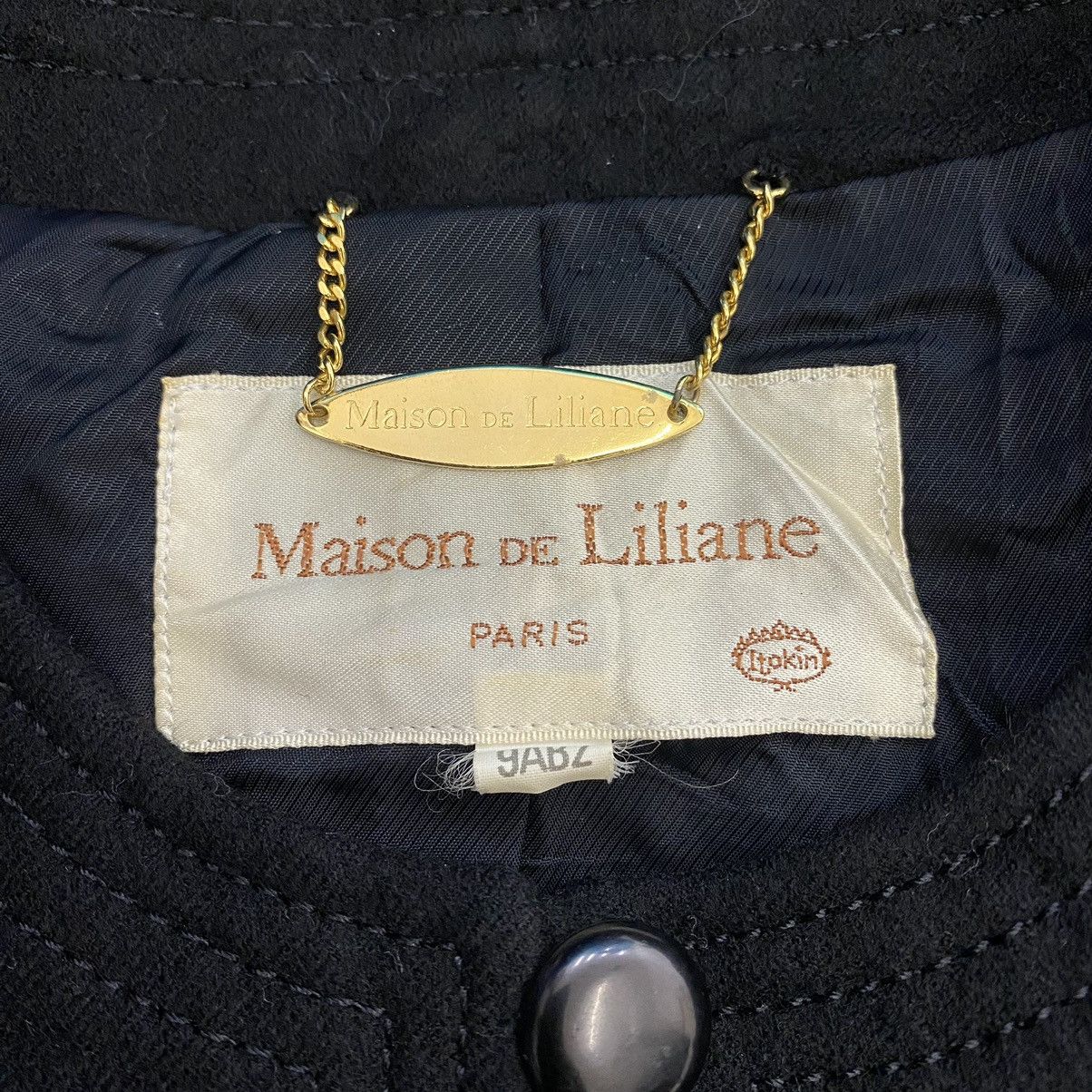 Other MAISON DE LILIANE Paris Button Up Black Short Coat Size S / US 4 / IT 40 - 3 Thumbnail