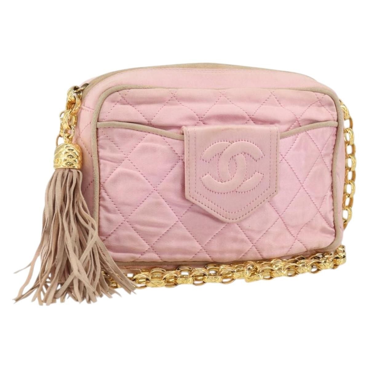 Chanel Chanel Vintage Camera Tassel Satin Size ONE SIZE - 1 Thumbnail