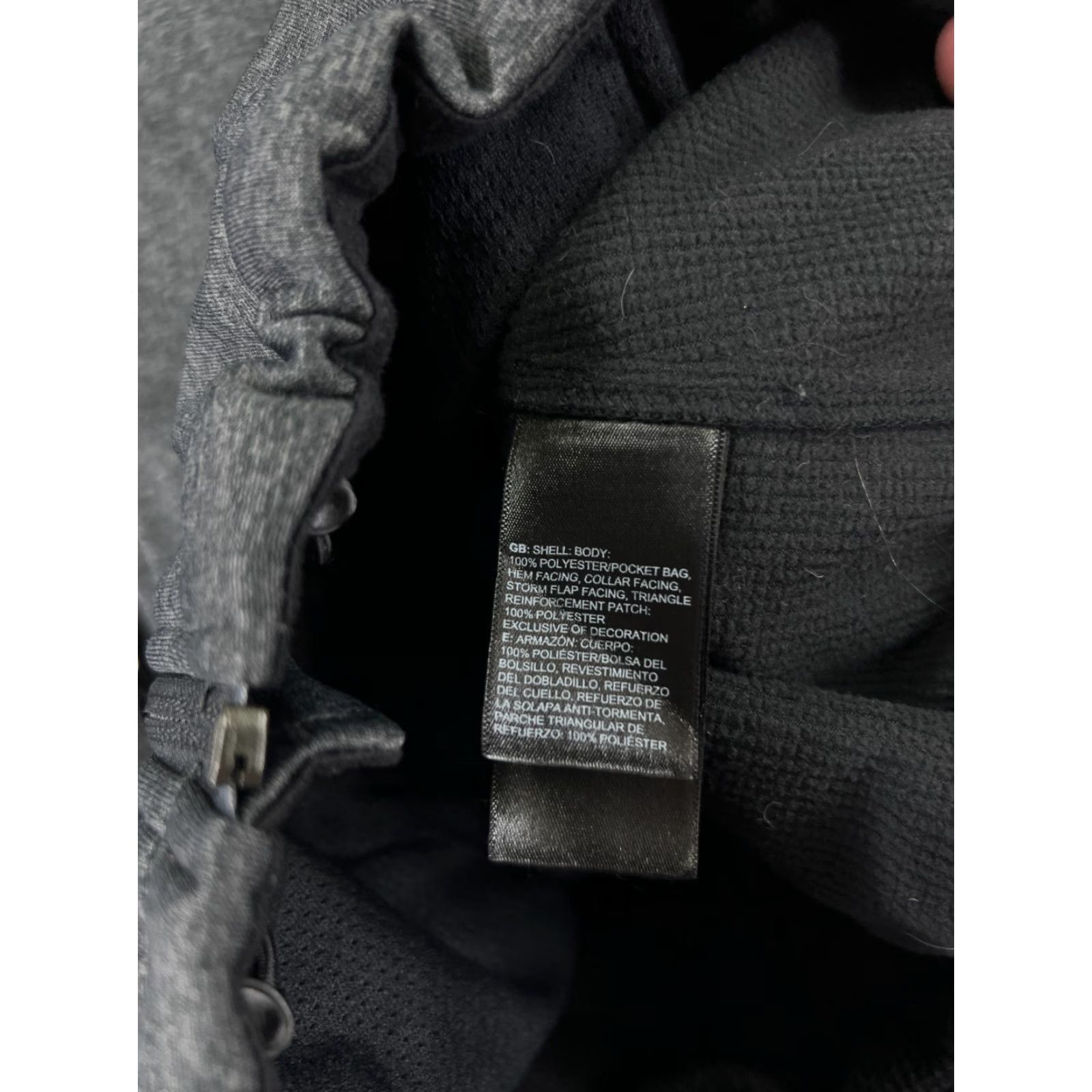 The North Face The North Face Jacket Women L Gray Zip Mock Neck Polyester Fleece Cozy Warm Size L / US 10 / IT 46 - 4 Thumbnail