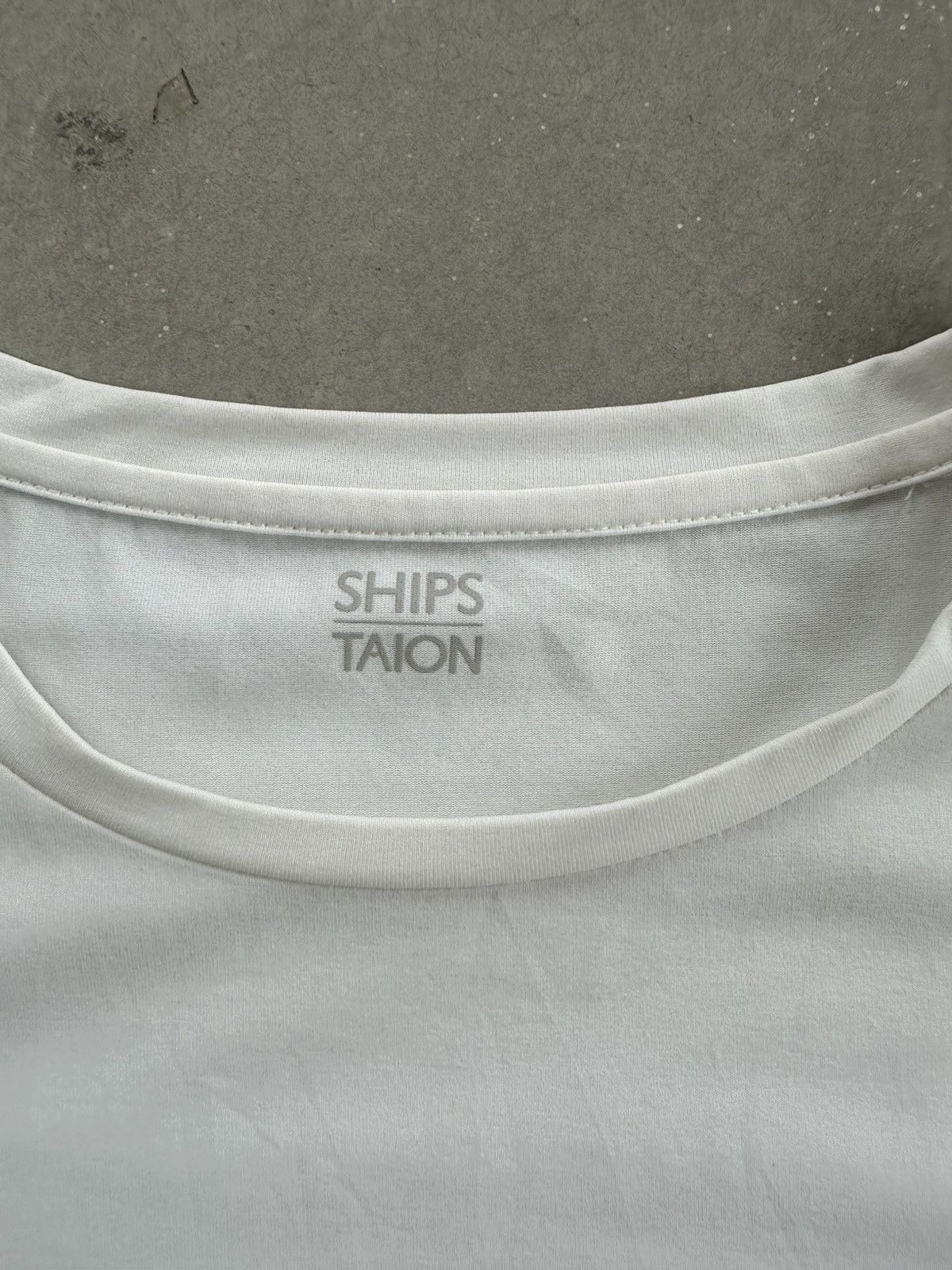 Japanese Brand SHIPS X TAION COLLECTION OUTWEAR BACK POCKET TEE Size US L / EU 52-54 / 3 - 3 Thumbnail
