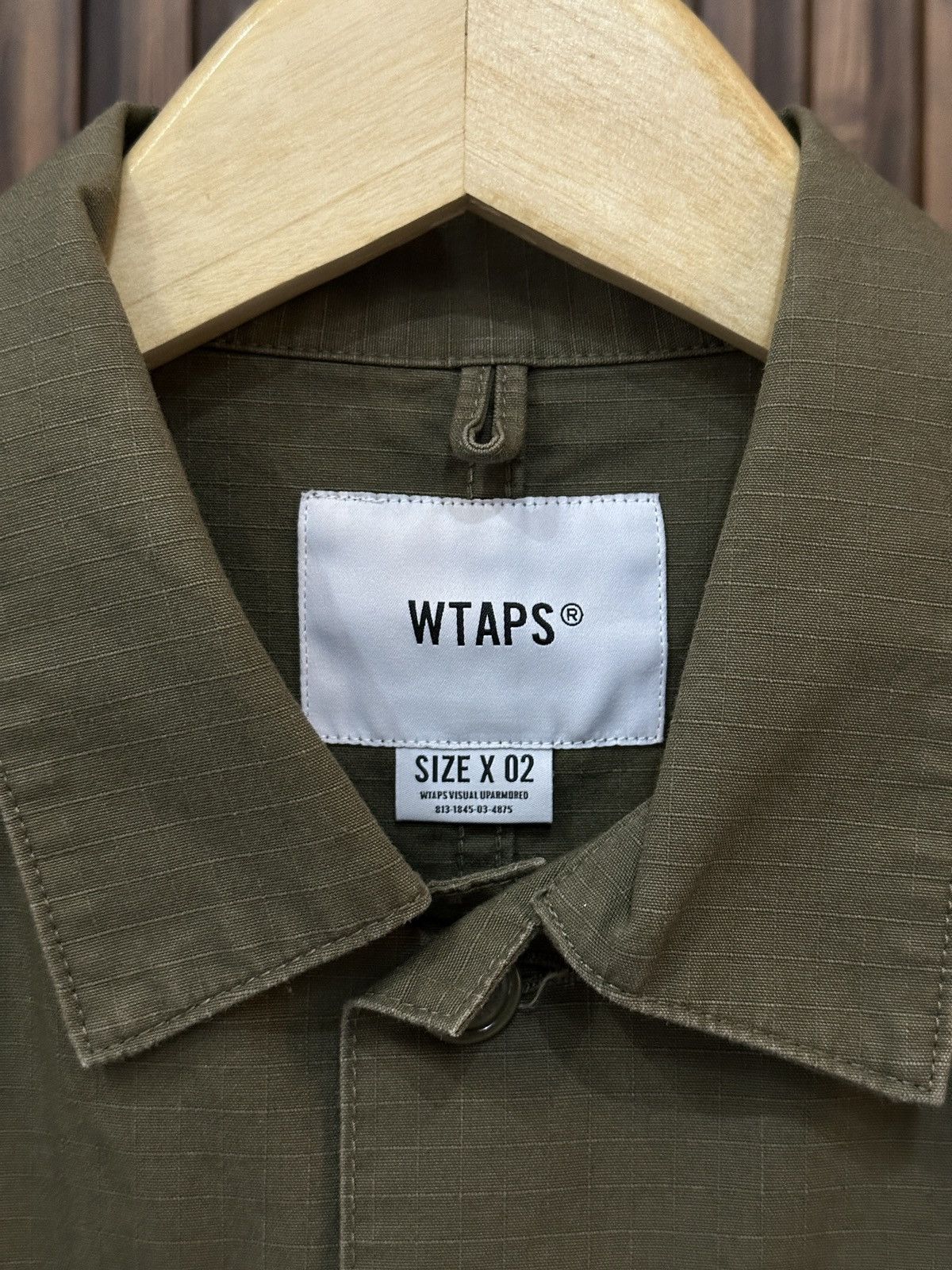 Wtaps WTAPS Buds SS Shirts Cotton Ripstop 2019 Size US M / EU 48-50 / 2 - 3 Thumbnail