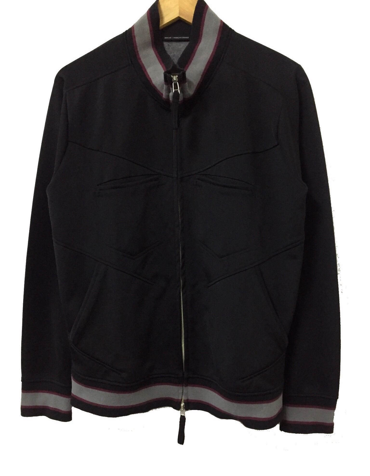 Marithe + Francois Girbaud MARITHE FRANCOIS GIRBAUD ASYMETRICAL ZIPPER JACKET Size US L / EU 52-54 / 3 - 4 Thumbnail
