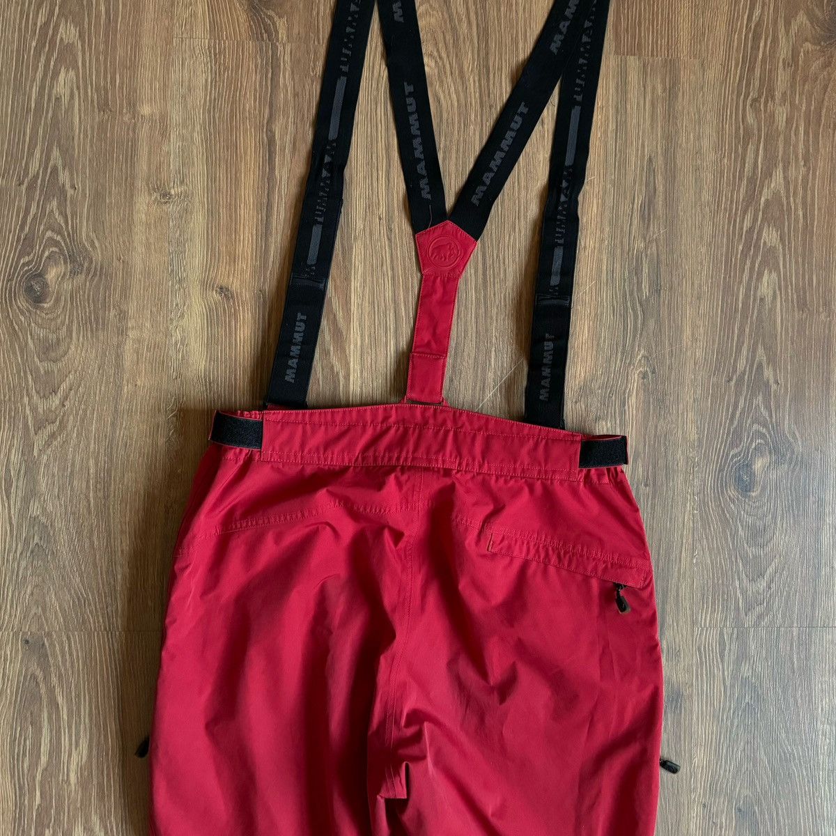 Mammut Mammut DryTech Snow Ski Overall Pants Men’s 52 Red Size US 36 / EU 52 - 4 Thumbnail