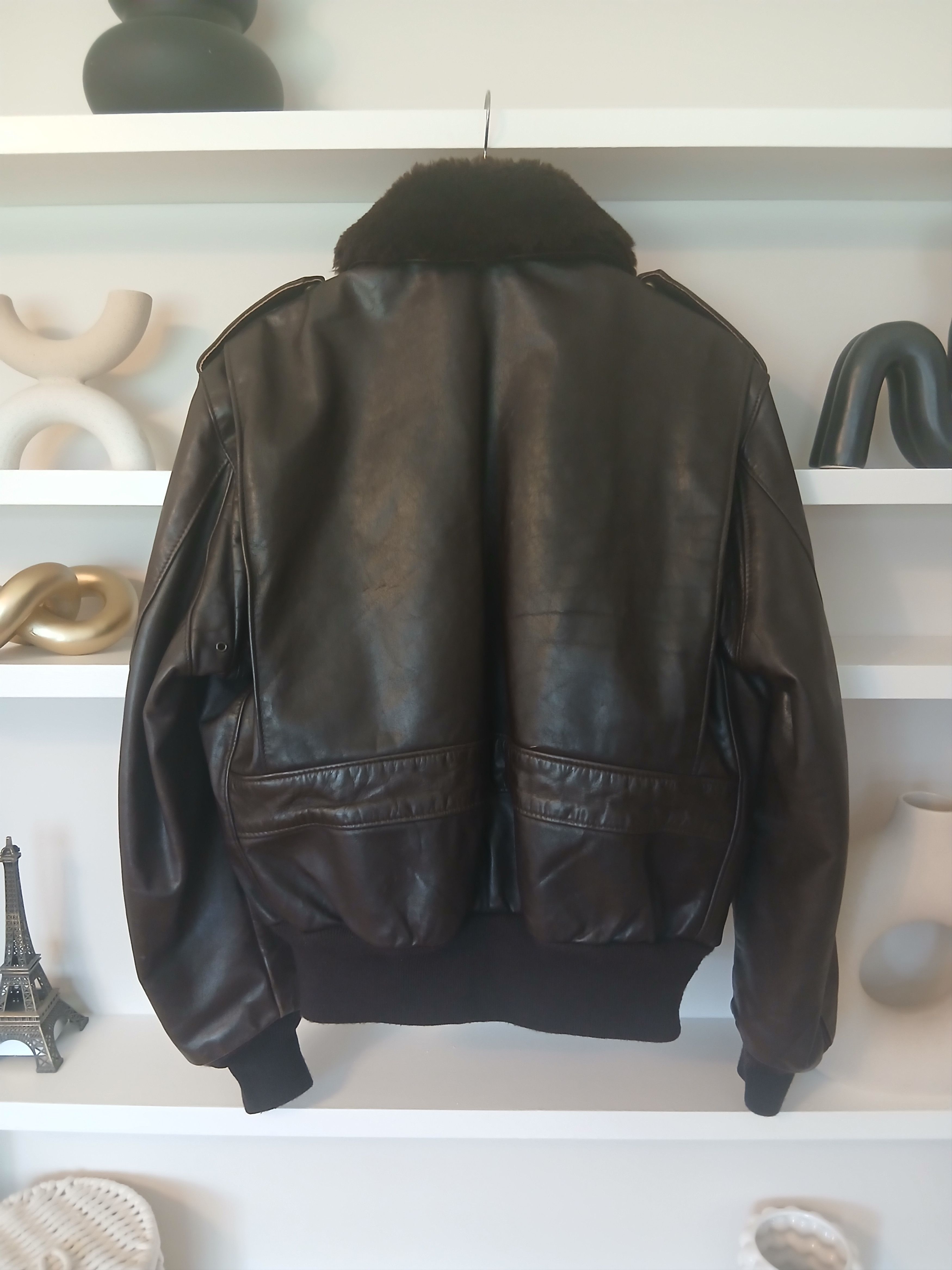 Schott Schott NYC 184SM "Naked Cowhide" 4-in-1 - Made in USA - 44 Size US L / EU 52-54 / 3 - 6 Thumbnail