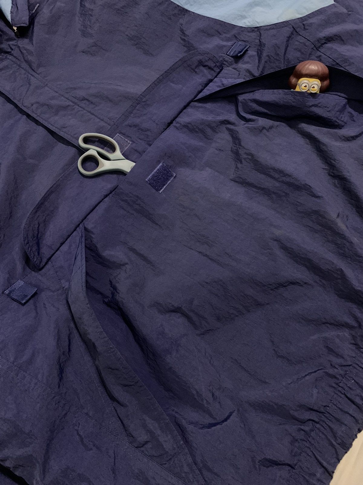 Nike Vintage 90s Nike Swoosh Big Logo Oversized Anorak Jacket Size US L / EU 52-54 / 3 - 18 Thumbnail