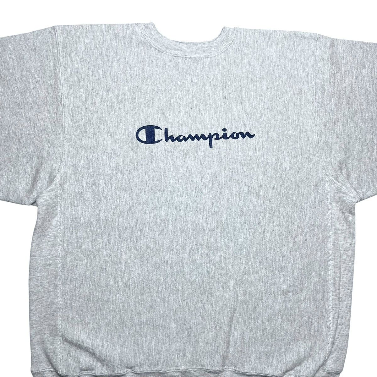 Champion × Vintage Vtg 2000s Champion Spell Out Logo Reverse Weave Sweatshirt Size US XL / EU 56 / 4 - 8 Thumbnail