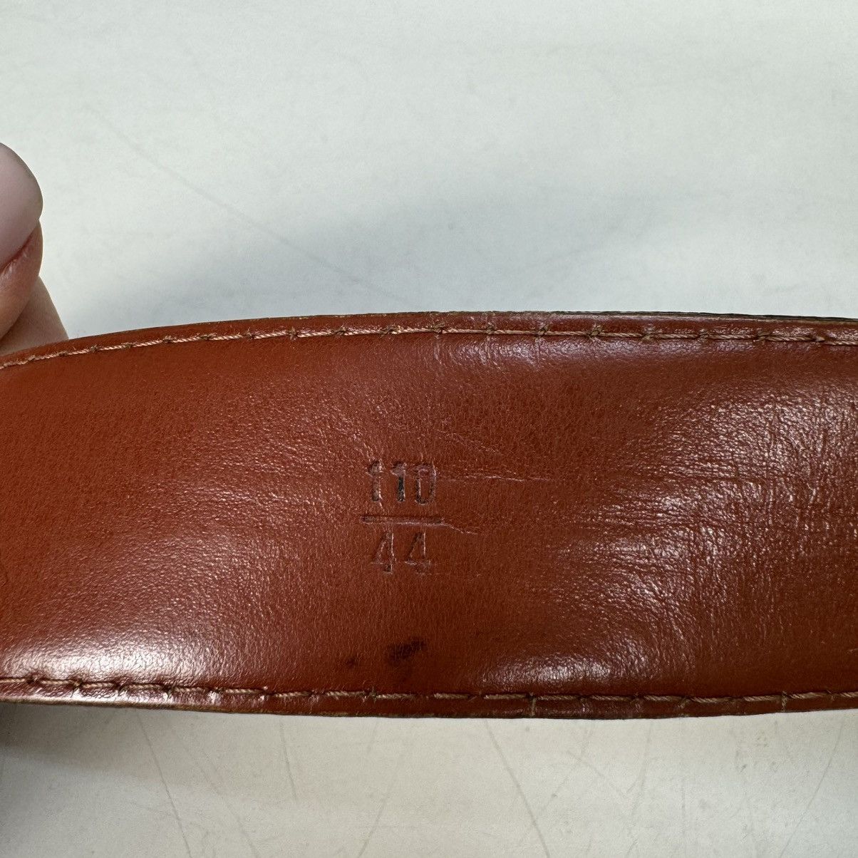 Louis Vuitton LOUIS VUITTON belt Epi santule leather/metal Size ONE SIZE - 12 Thumbnail