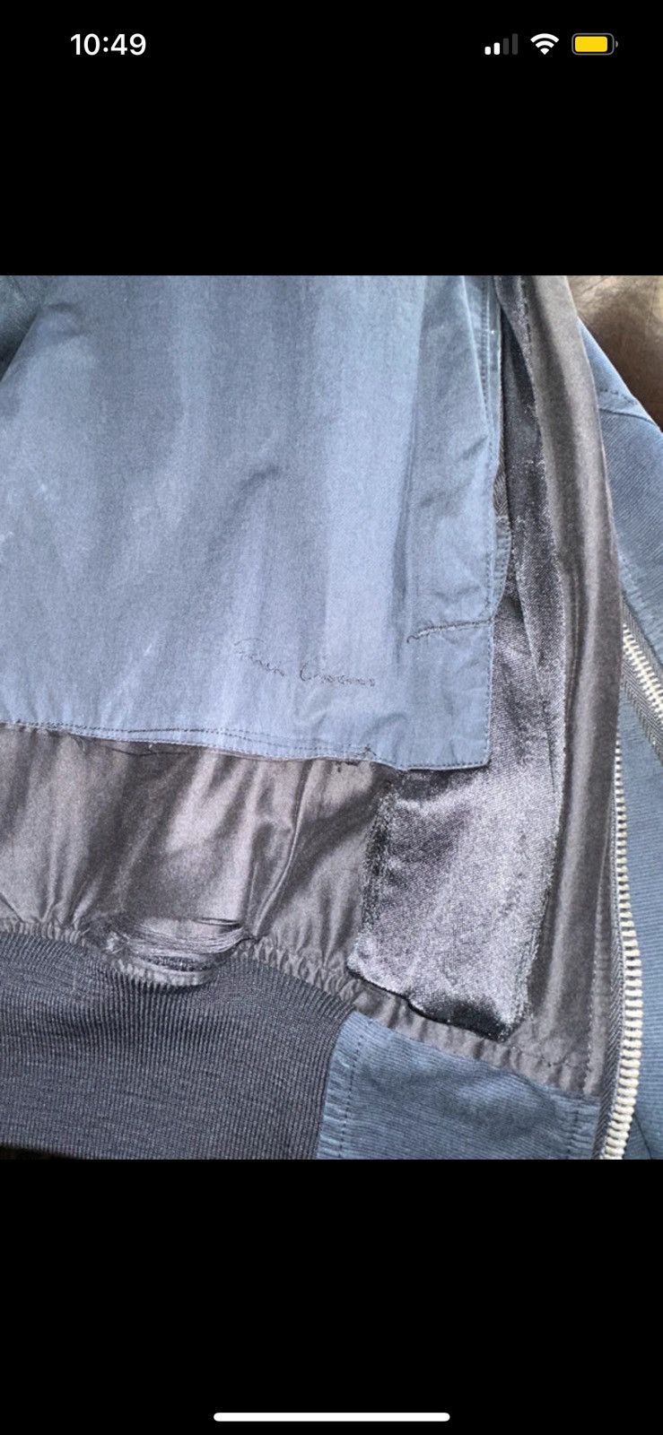 Rick Owens Rick Owens Bomber Black Size US XL / EU 56 / 4 - 14 Thumbnail