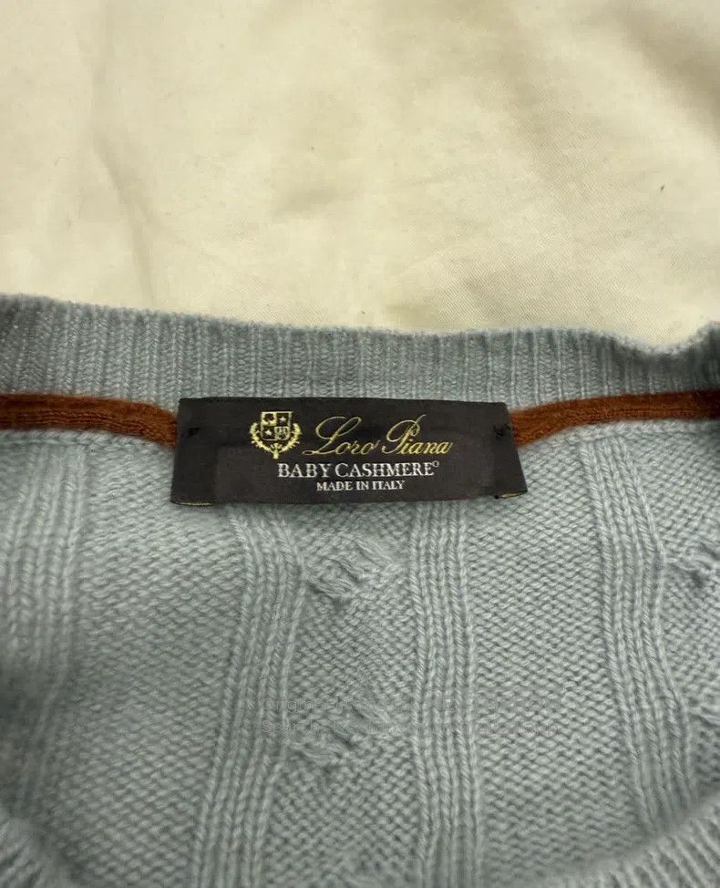 Loro Piana Loro Piana 100% Cashmere Sweater, the Best Baby Cashmere Size US L / EU 52-54 / 3 - 3 Thumbnail