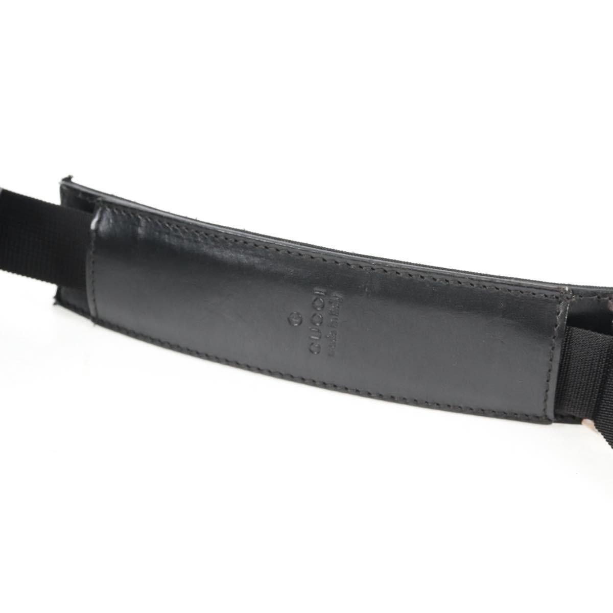 Gucci GUCCI Shoulder Bag Nylon Black Silver Size ONE SIZE - 9 Thumbnail