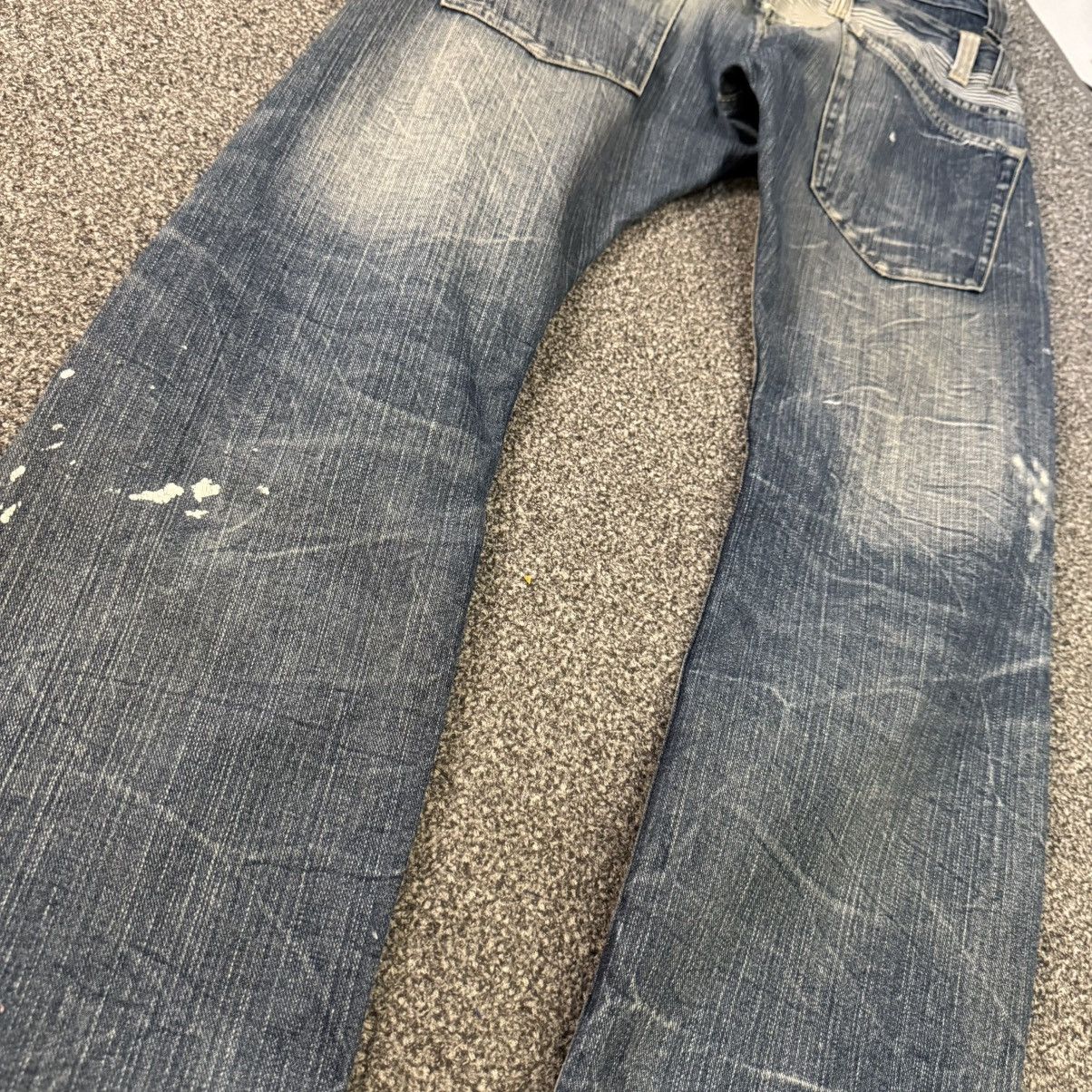 Seditionaries 🔥🇯🇵 Japanese Double Waist Distressed Dominate Jeans Size US 32 / EU 48 - 9 Thumbnail