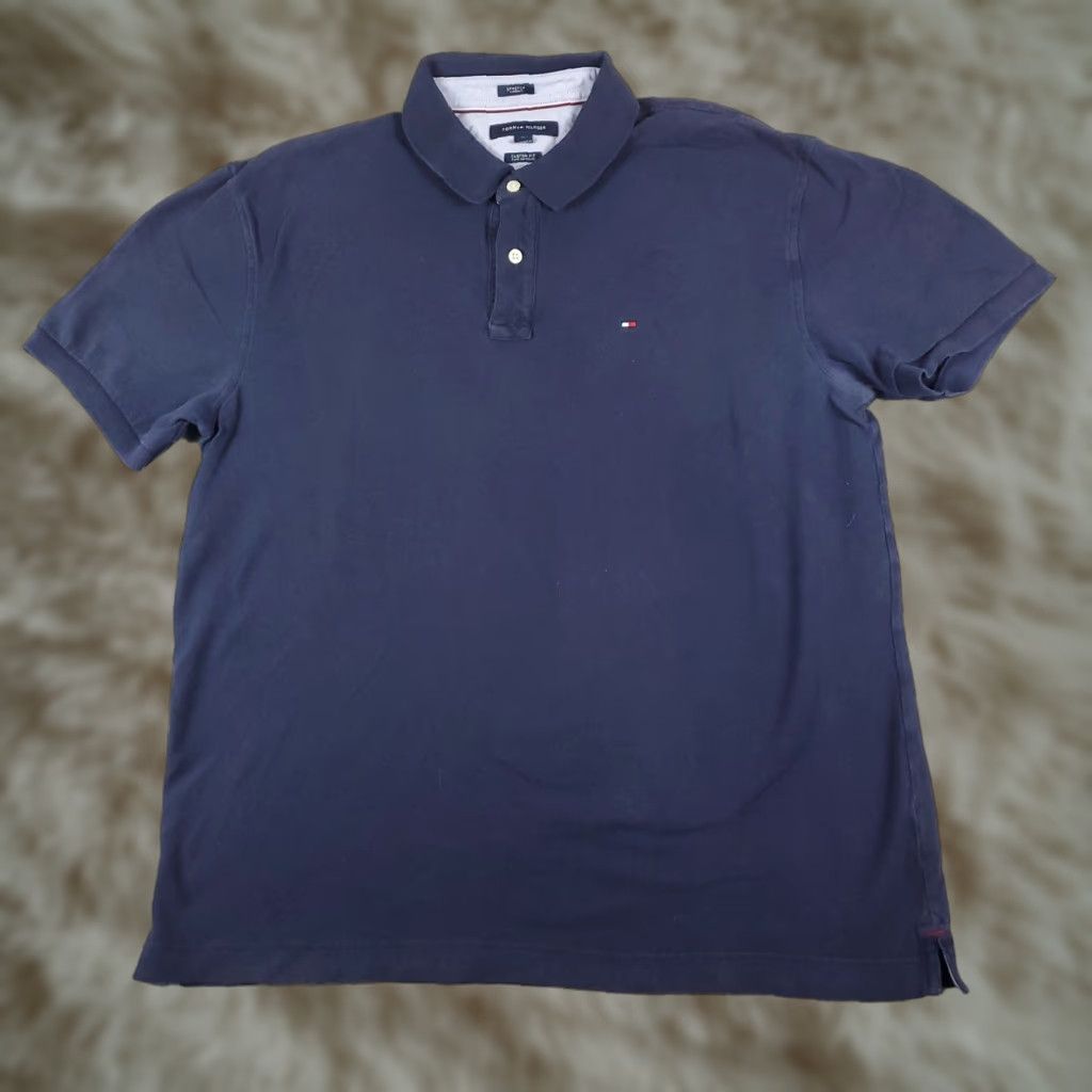 Tommy Hilfiger Tommy Hilfiger Shirt Mens XL Blue Polo Short Sleeve Size US XL / EU 56 / 4 - 1 Thumbnail