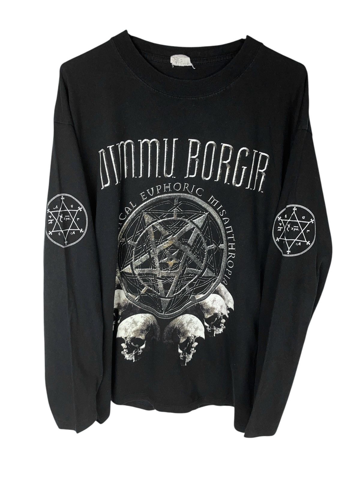Band Tees × Vintage Vintage 00s Dimmu Borgir Puritanical Euphoric Misanthropia Size US L / EU 52-54 / 3 - 1 Thumbnail
