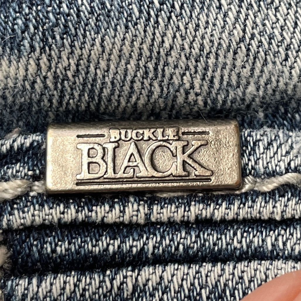 Japanese Brand × Vintage Vintage Japanese Brand Buckle Black Jeans 2000s Size US 32 / EU 48 - 9 Thumbnail