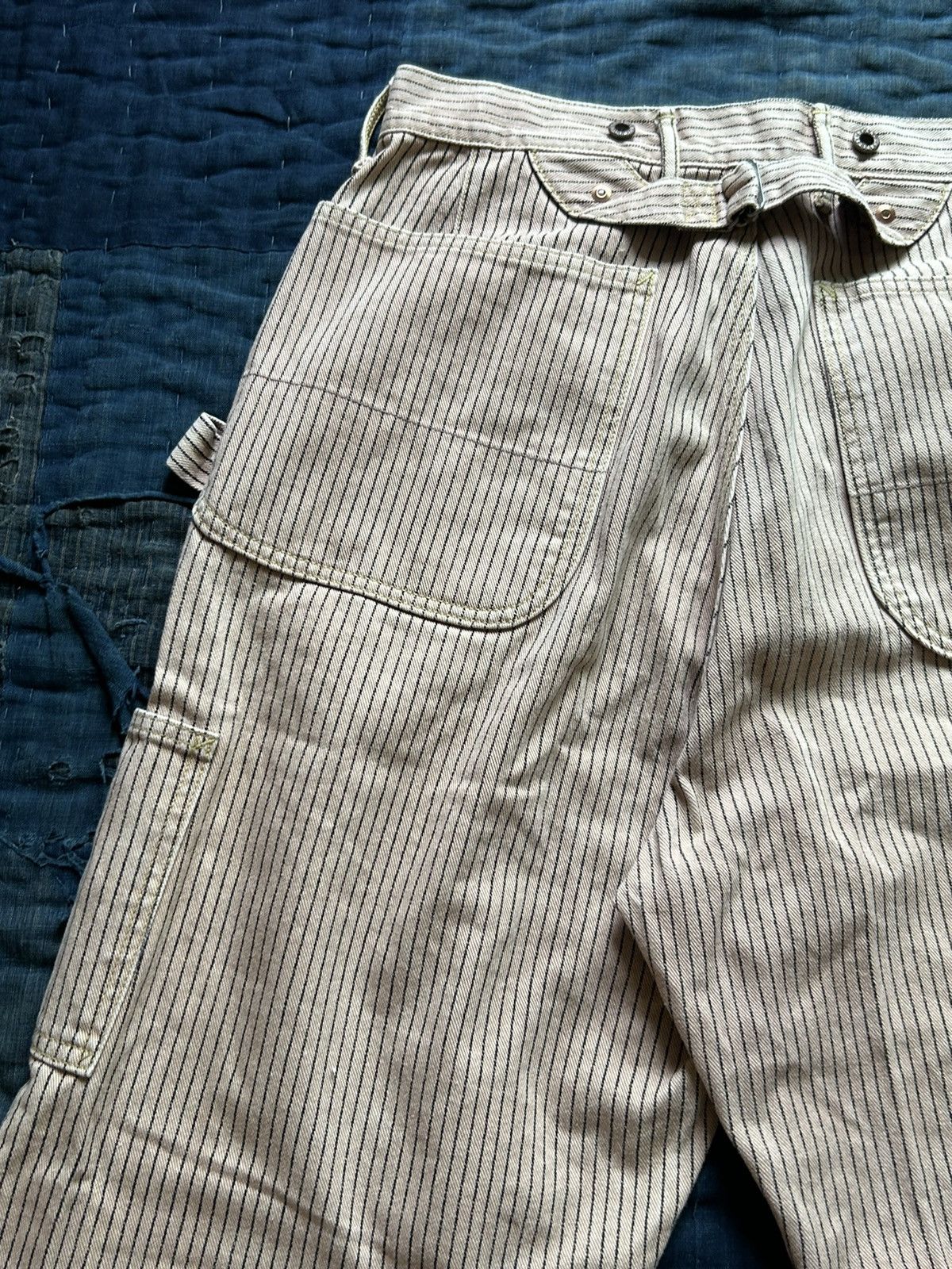 Kapital Kountry Kapital stripped lumber pants Size US 32 / EU 48 - 11 Thumbnail