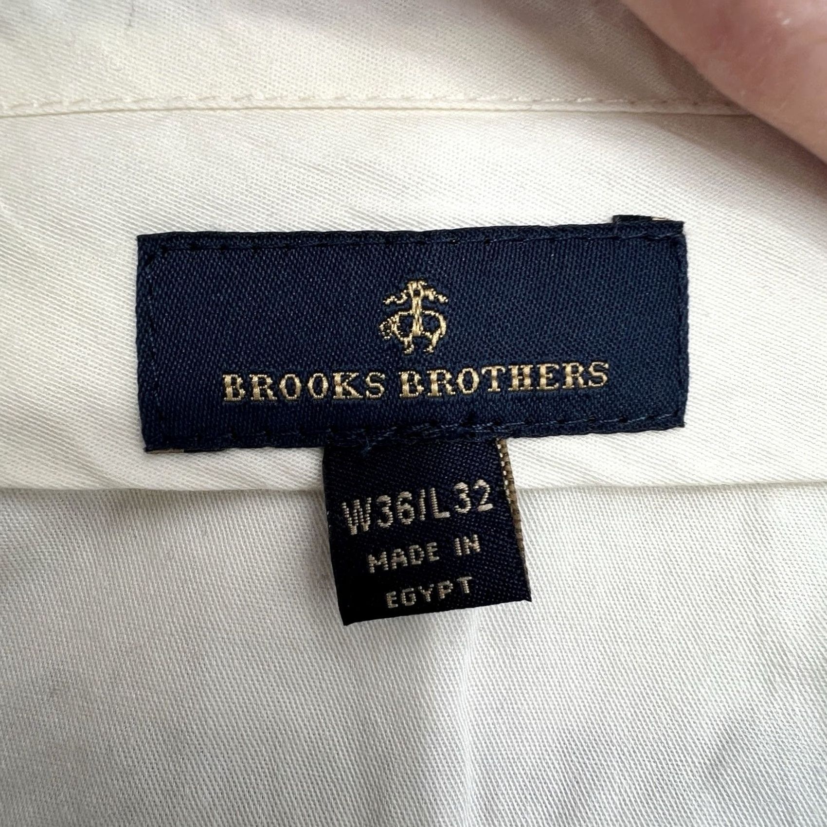 Brooks Brothers Brooks Brothers Dress Pants Blue Plaid Tollegno 1900 36x32 Wool Flat Front Straight Leg Mens Regular Classic Preppy City Size US 36 / EU 52 - 3 Thumbnail