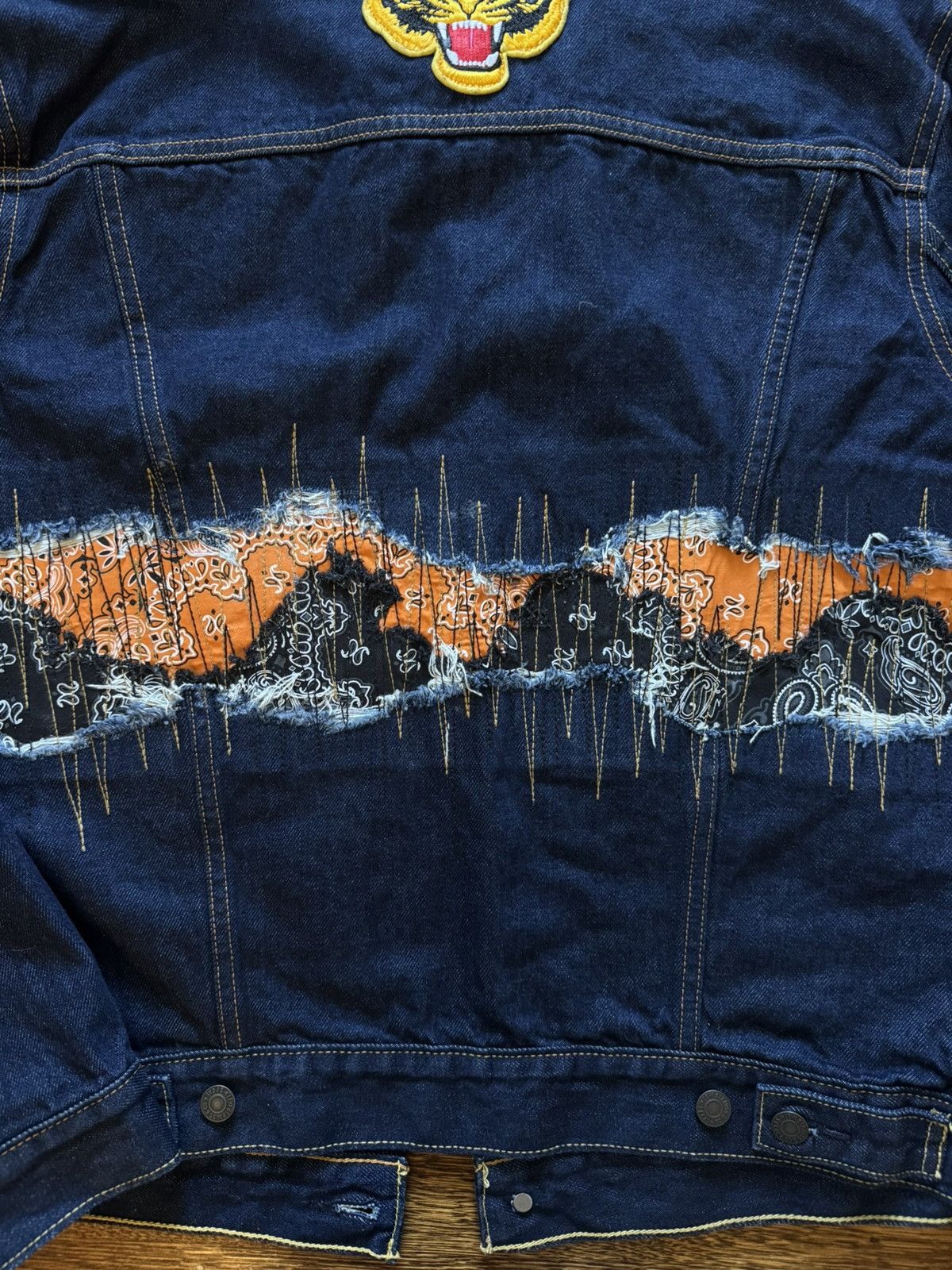 Levi's Made & Crafted Custom Levi Strauss Denim Jacket with Keith Haring patches Size US M / EU 48-50 / 2 - 7 Thumbnail