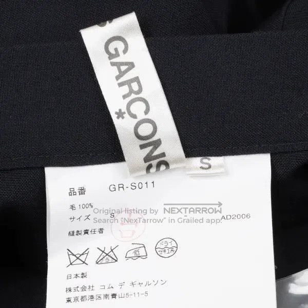 Comme des Garcons Comme Des Garcons size S Indigo vintage design sense half Size 23" - 9 Thumbnail