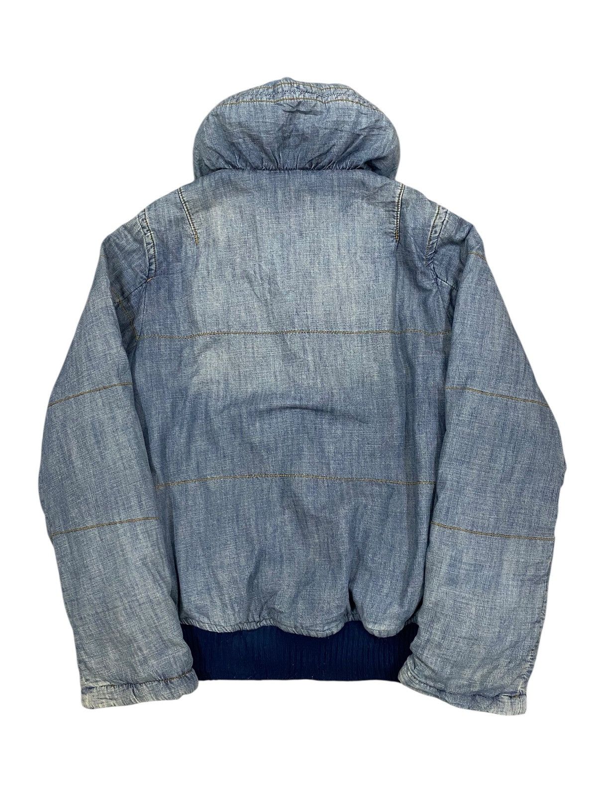 Issey Miyake Mercibeaucoup Archive Washed Jacket Faux Fur Lined Collar Size US M / EU 48-50 / 2 - 2 Thumbnail