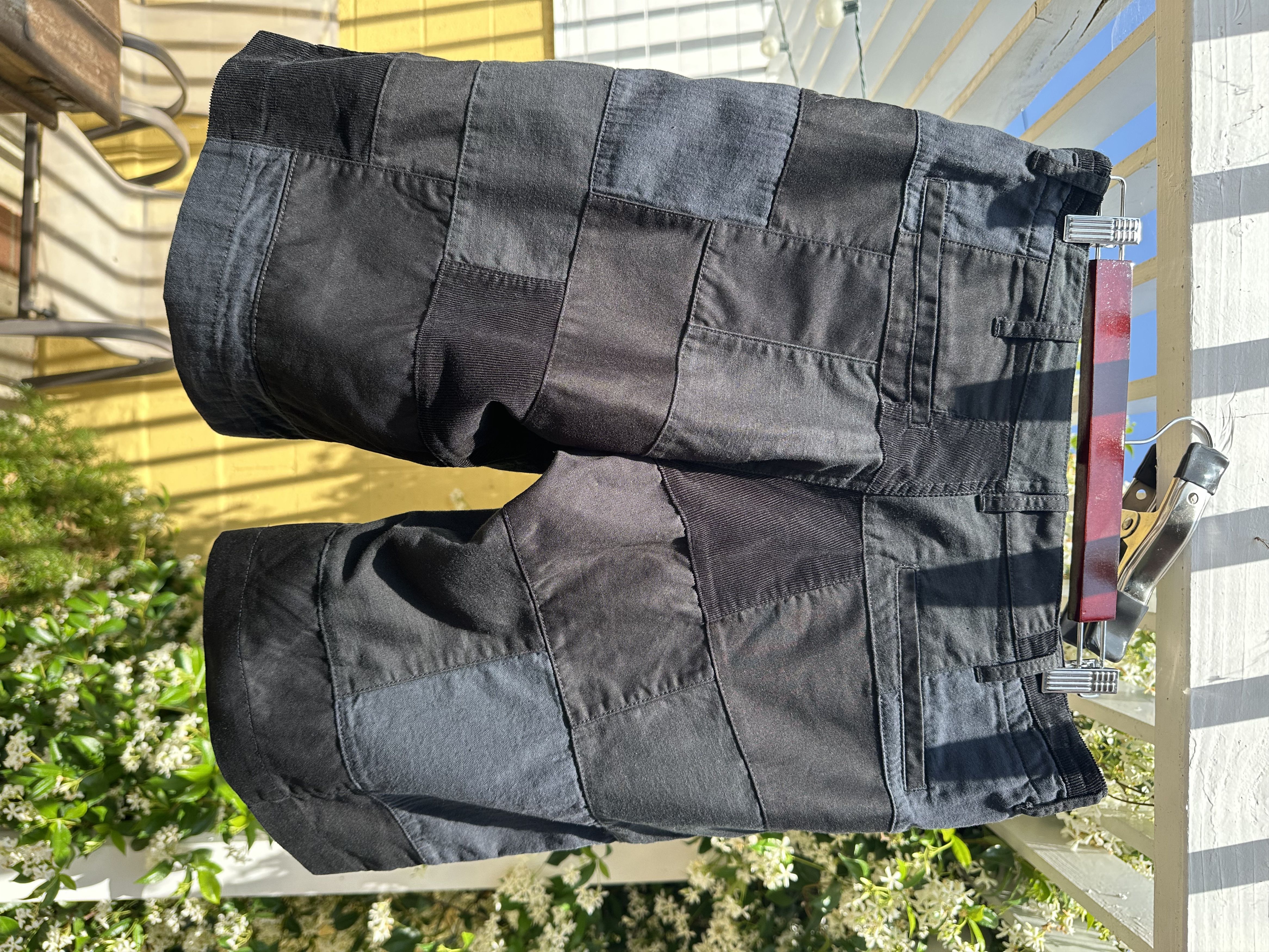 パンツ Mountain Research Patched Shorts BLACK Mountain Research Patched Shorts BLACK