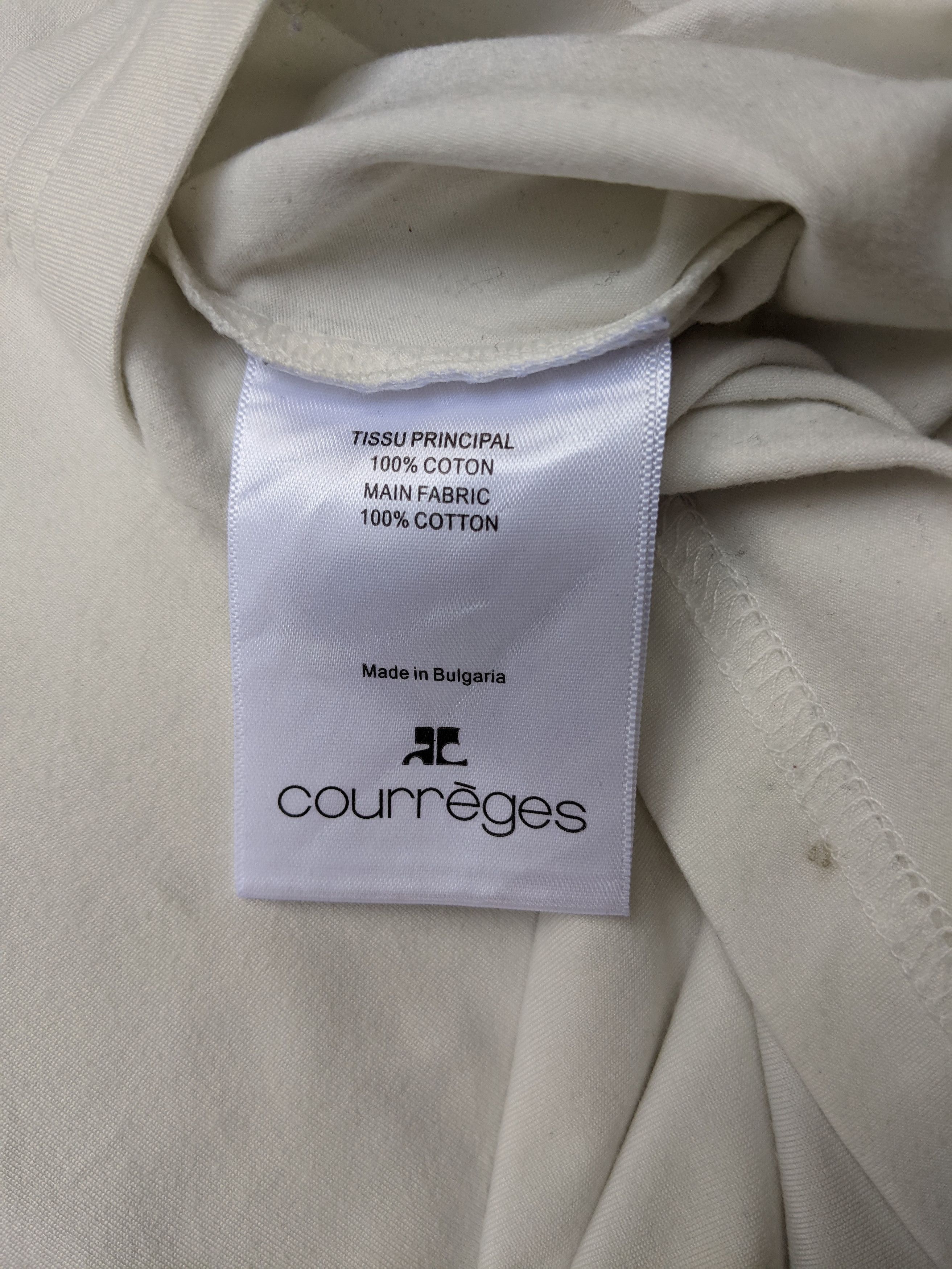 Courreges Courreges Ringer Tee Size ONE SIZE - 6 Thumbnail