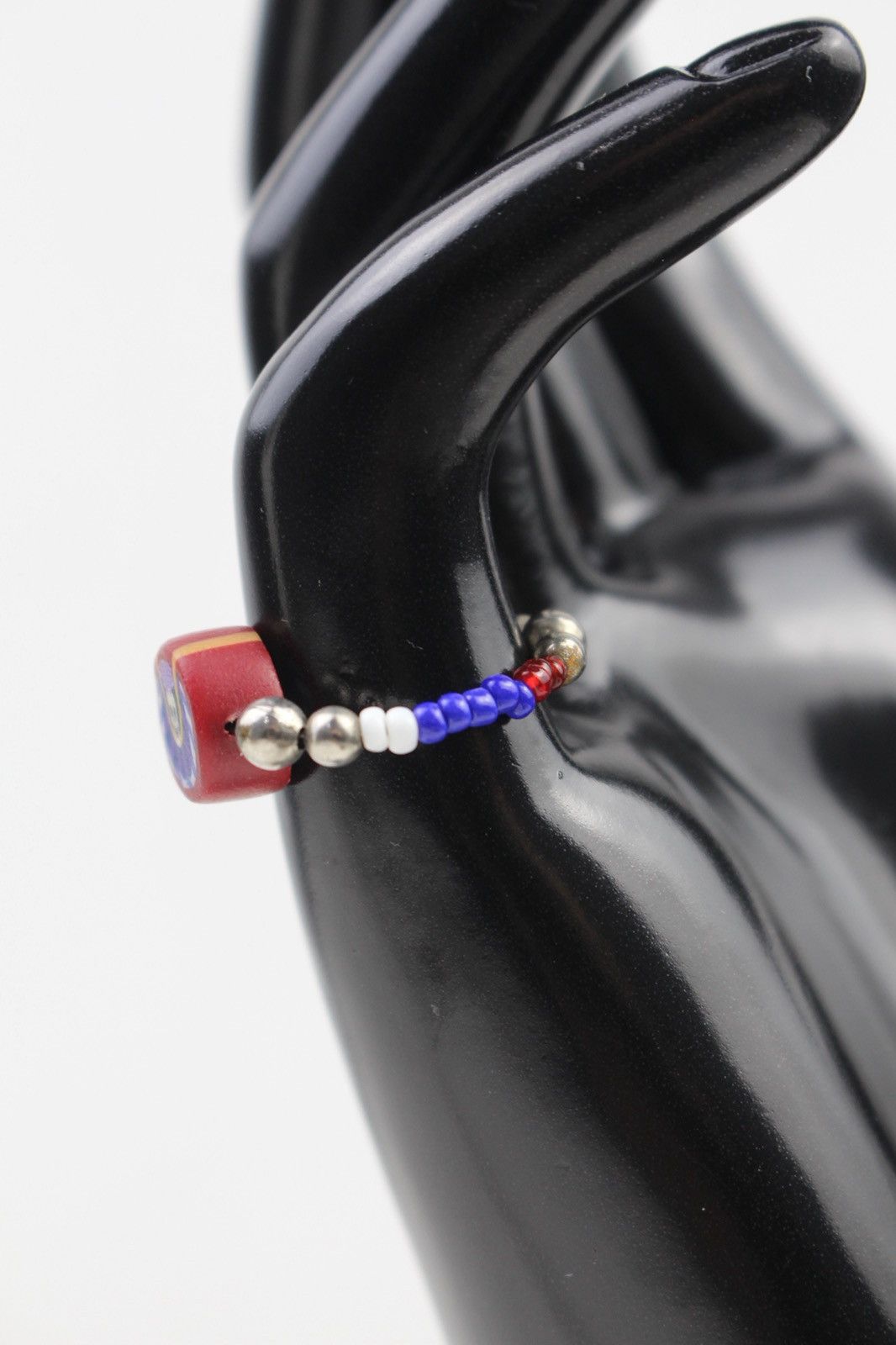 Hysteric Glamour 2000S JAPANESE MADE PUNK SKULL BEADS RING Size ONE SIZE - 4 Thumbnail