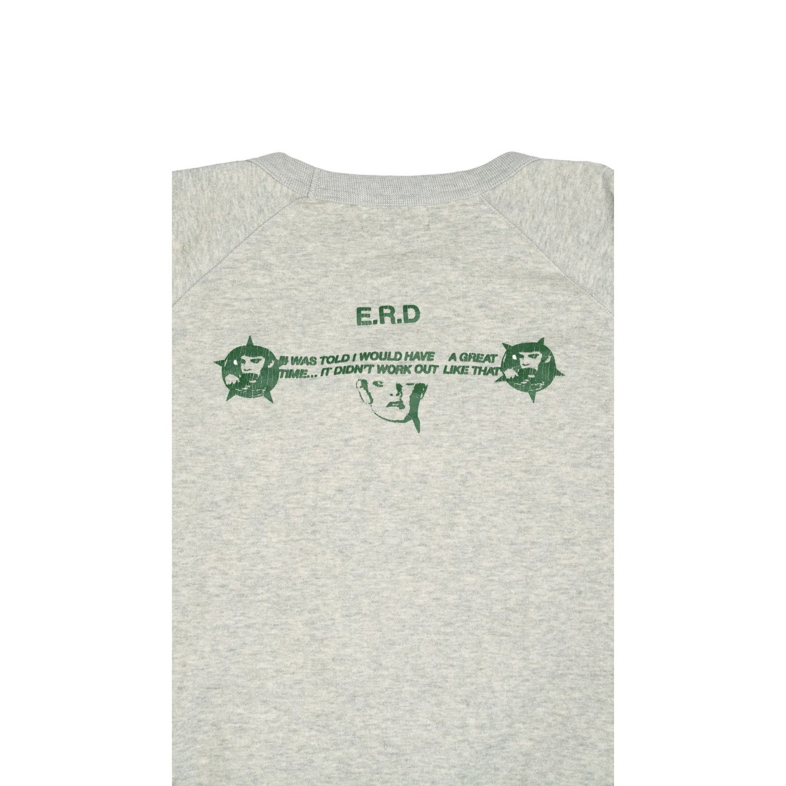 Enfants Riches Deprimes The Dream that Won't Go Away Raglan Sweatshirt 'Grey' Size US XL / EU 56 / 4 - 7 Thumbnail