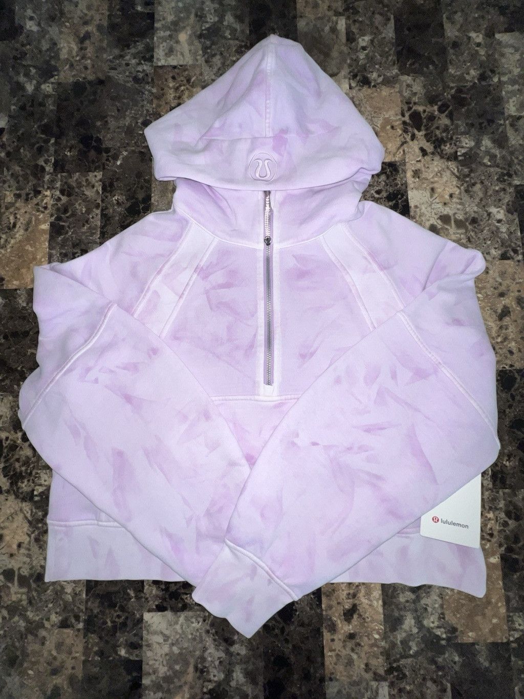 Lululemon LULULEMON SCUBA OVERSIZED HALF ZIP HOODIE DYE LAVENDER XS/S Size XS / US 0-2 / IT 36-38 - 6 Thumbnail