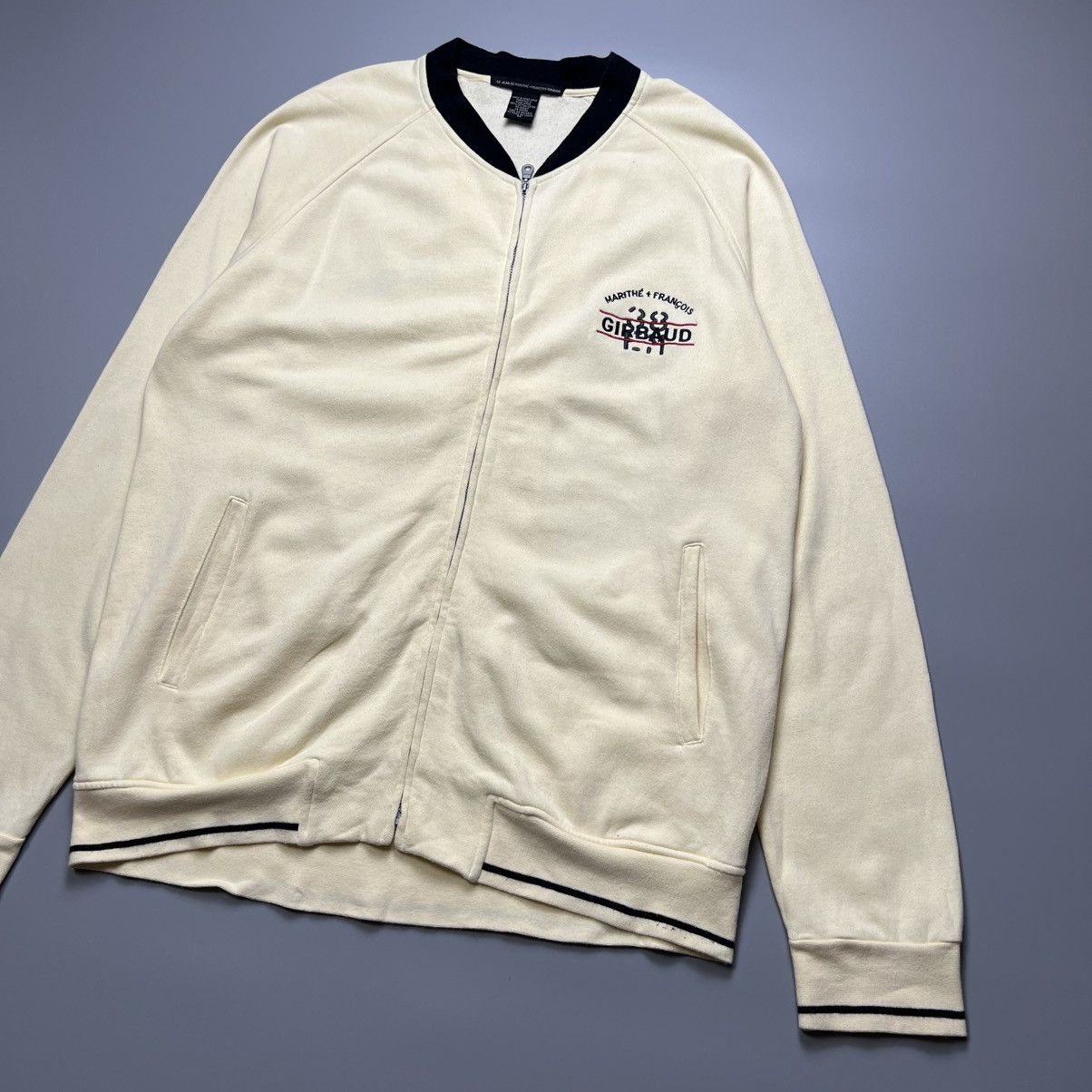 Marithe + Francois Girbaud Marithe Francois Girbaud - Embroidered Logo - Jacket Size US M / EU 48-50 / 2 - 4 Thumbnail