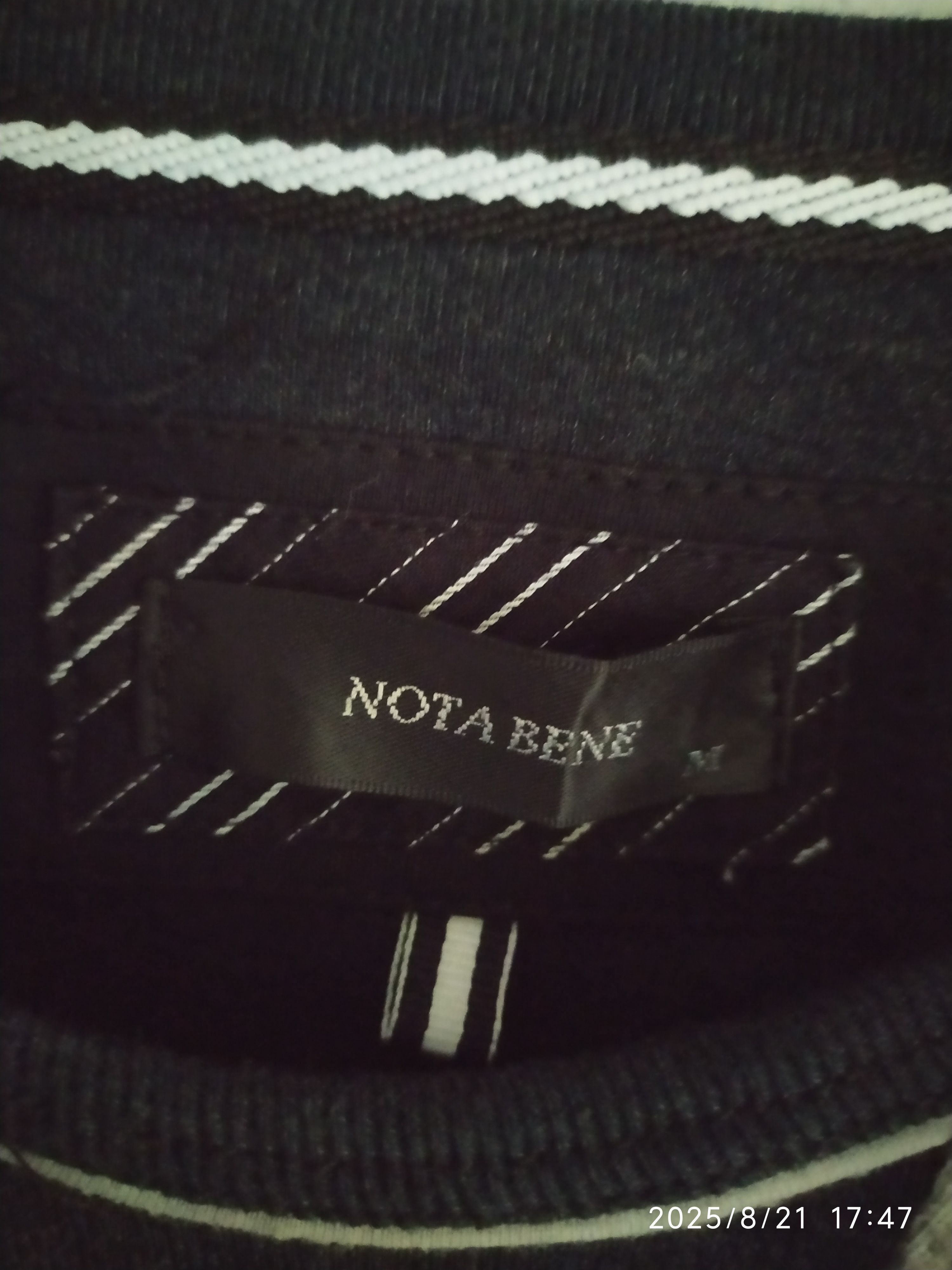 If Six Was Nine 2000s nota bene long sleeve L.G.B style Size US M / EU 48-50 / 2 - 7 Thumbnail