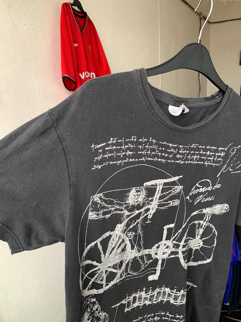 Unsound Rags × Vintage Leonardo Da Vinci vintage bicycle t shirt art italy Size US M / EU 48-50 / 2 - 4 Thumbnail
