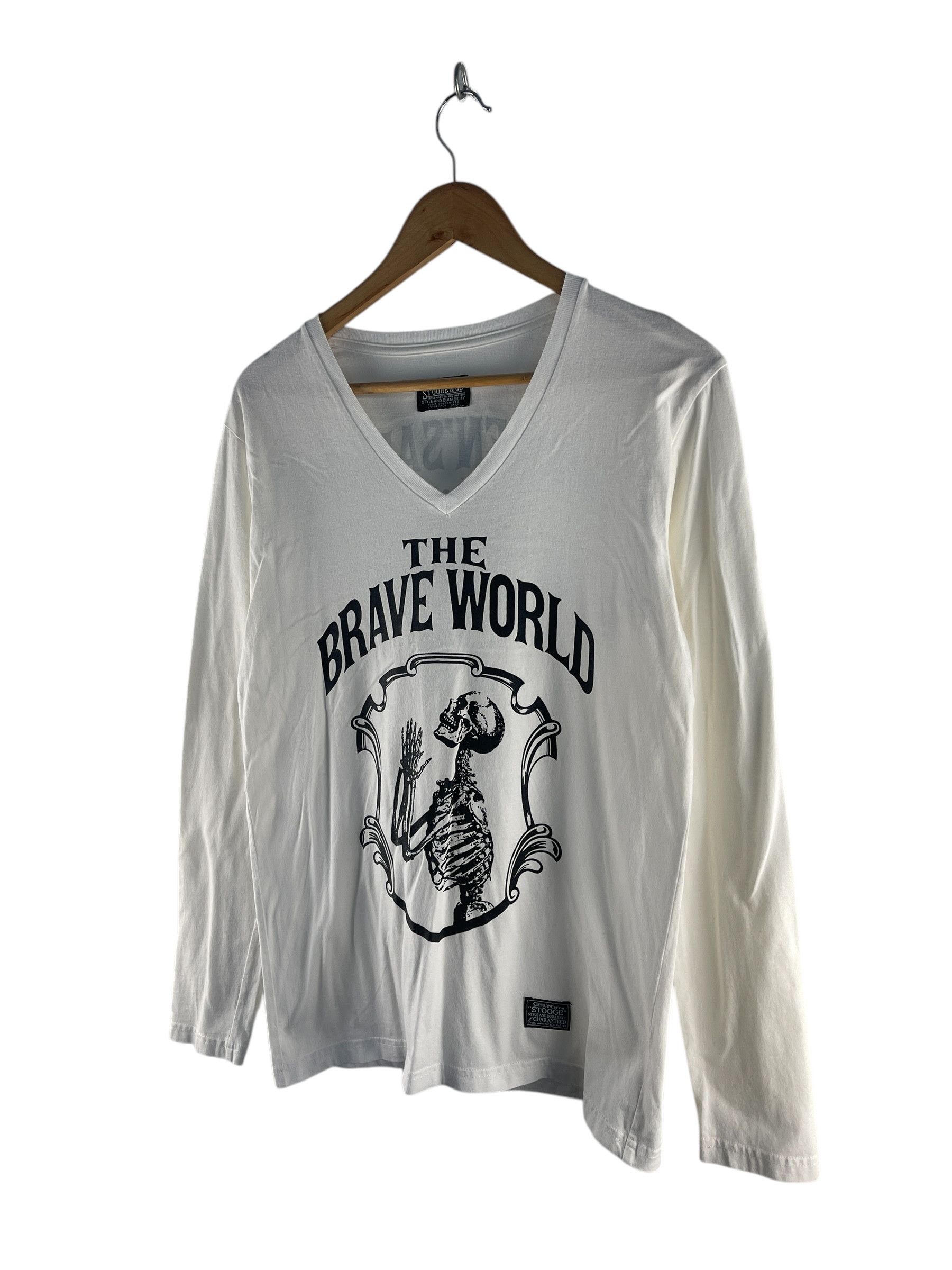 Beauty Beast × Japanese Brand The Brave World Stooge Co Shirt Size US S / EU 44-46 / 1 - 4 Thumbnail
