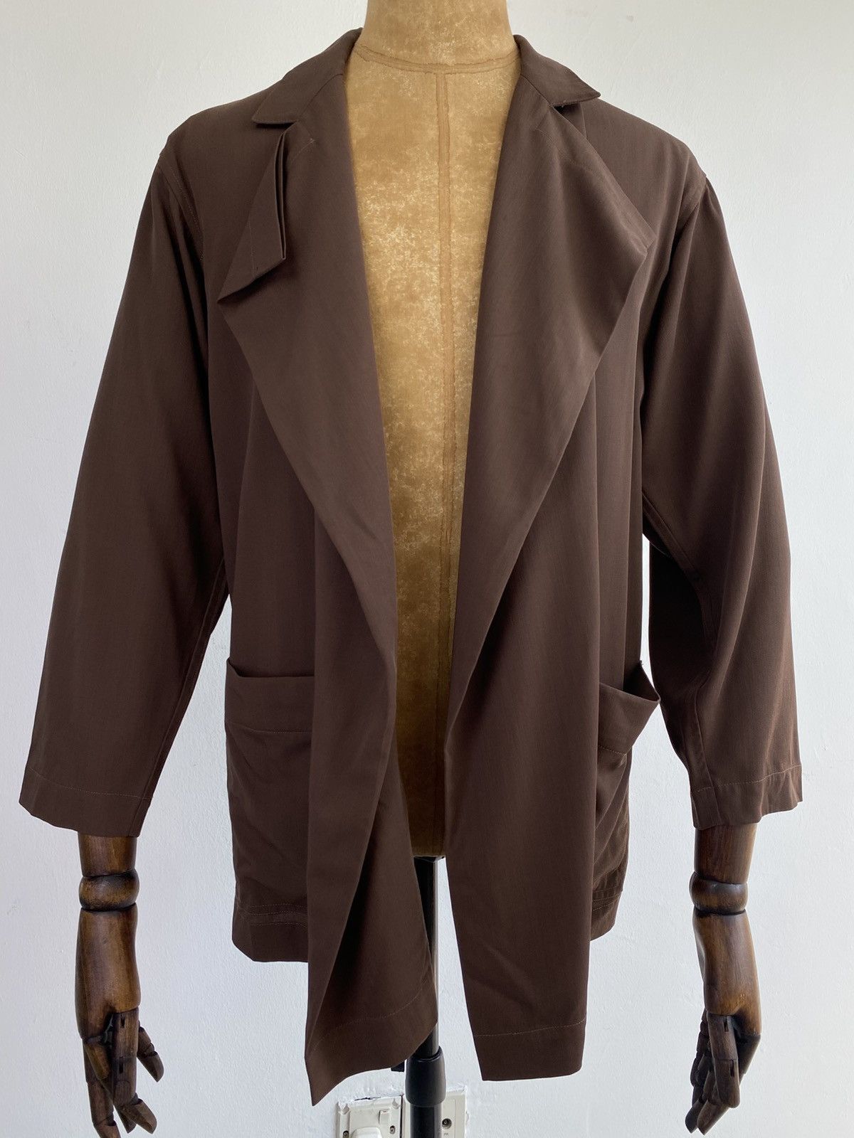 Japanese Brand 90’s Plantation by Issey Miyake Oversize Kimono style Jacket Size US L / EU 52-54 / 3 - 1 Thumbnail