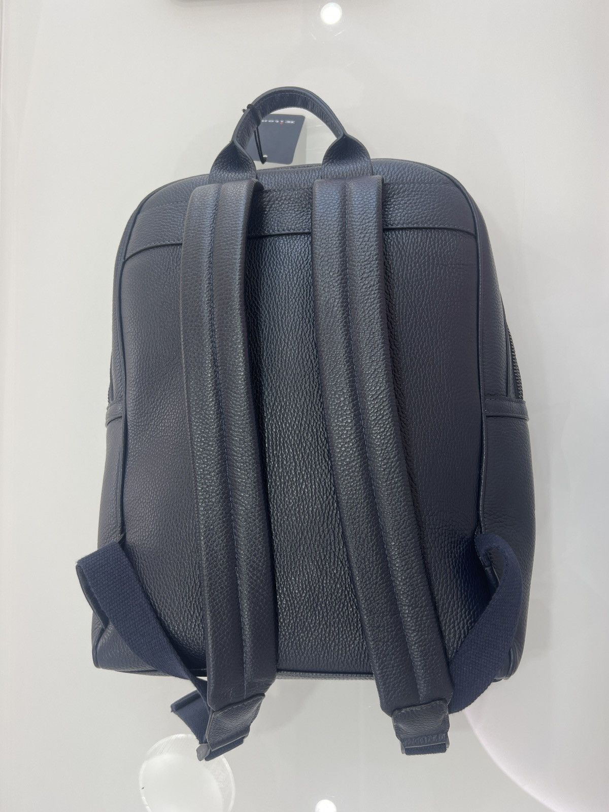 Kiton Kiton Blue Leather Backpack New With Tags Retail €1100 Size ONE SIZE - 2 Thumbnail