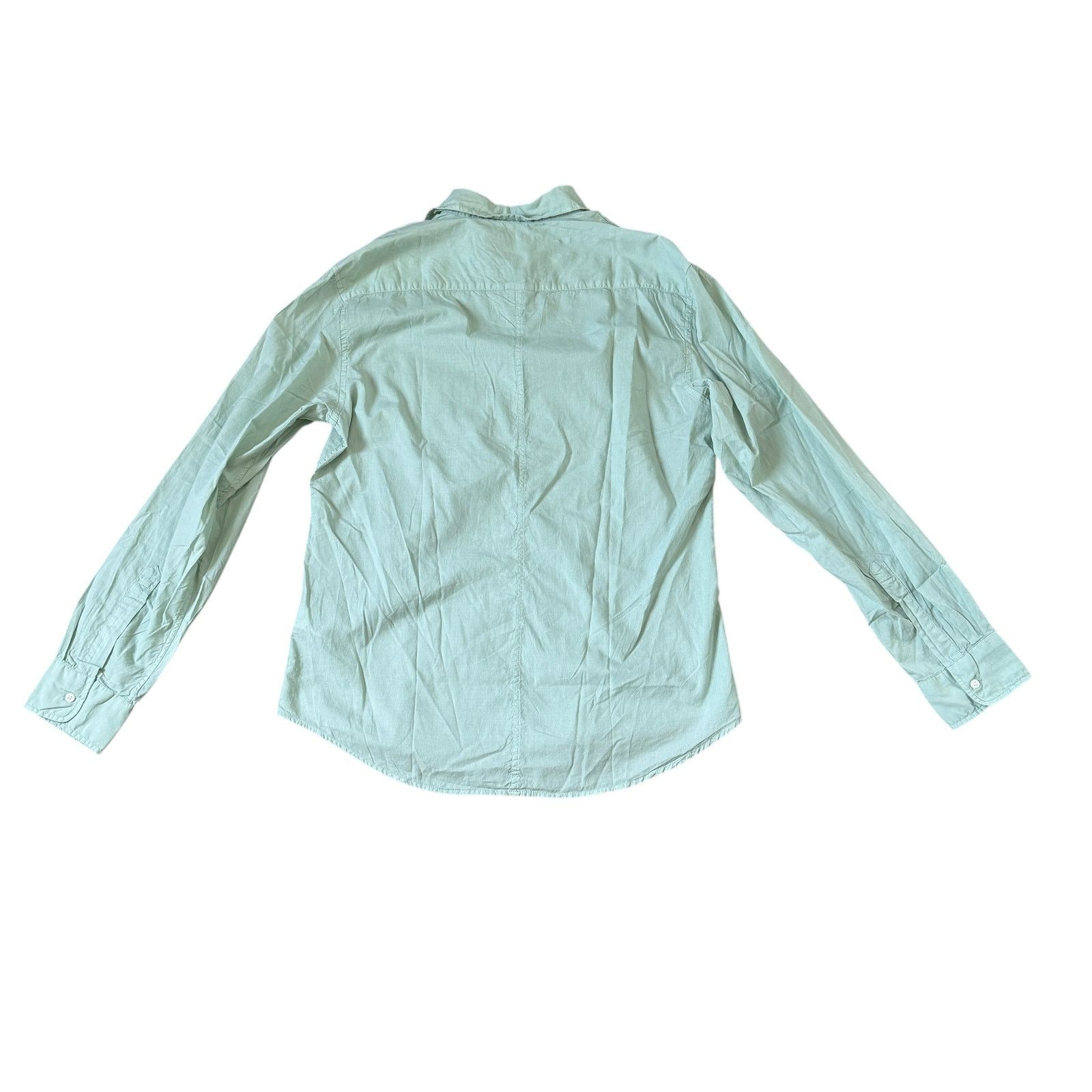 Frank & Eileen Frank & Eileen Luke Classic Button Front Shirt Mint Green Size US S / EU 44-46 / 1 - 2 Thumbnail