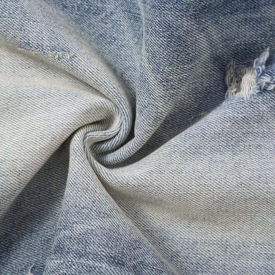Japanese Brand × Jean Distressed Stack Baggy Jeans, Flared Jeans Size US 30 / EU 46 - 5 Thumbnail