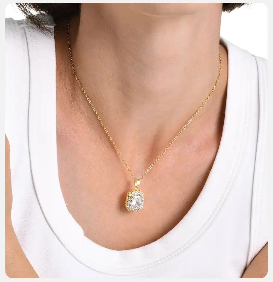 Other Exquisite Bling Cubic Zirconia Necklace Size ONE SIZE - 3 Thumbnail