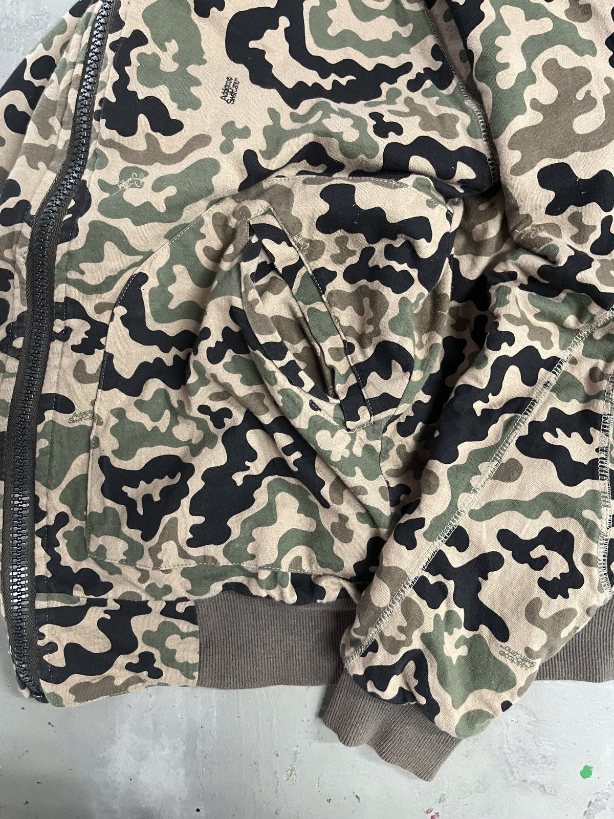 GOA Y2K REVERSIBLE BONO HOODIE CAMO ADDICT GOA LGB KMRII STYLE Size US S / EU 44-46 / 1 - 8 Thumbnail