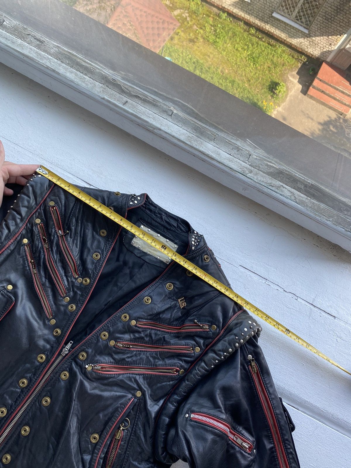 Other 🔗GOTHIC PUNK OPIUM ZIPPER BONDAGE LEATHER JACKET OWENS ISSEY Size US M / EU 48-50 / 2 - 6 Thumbnail