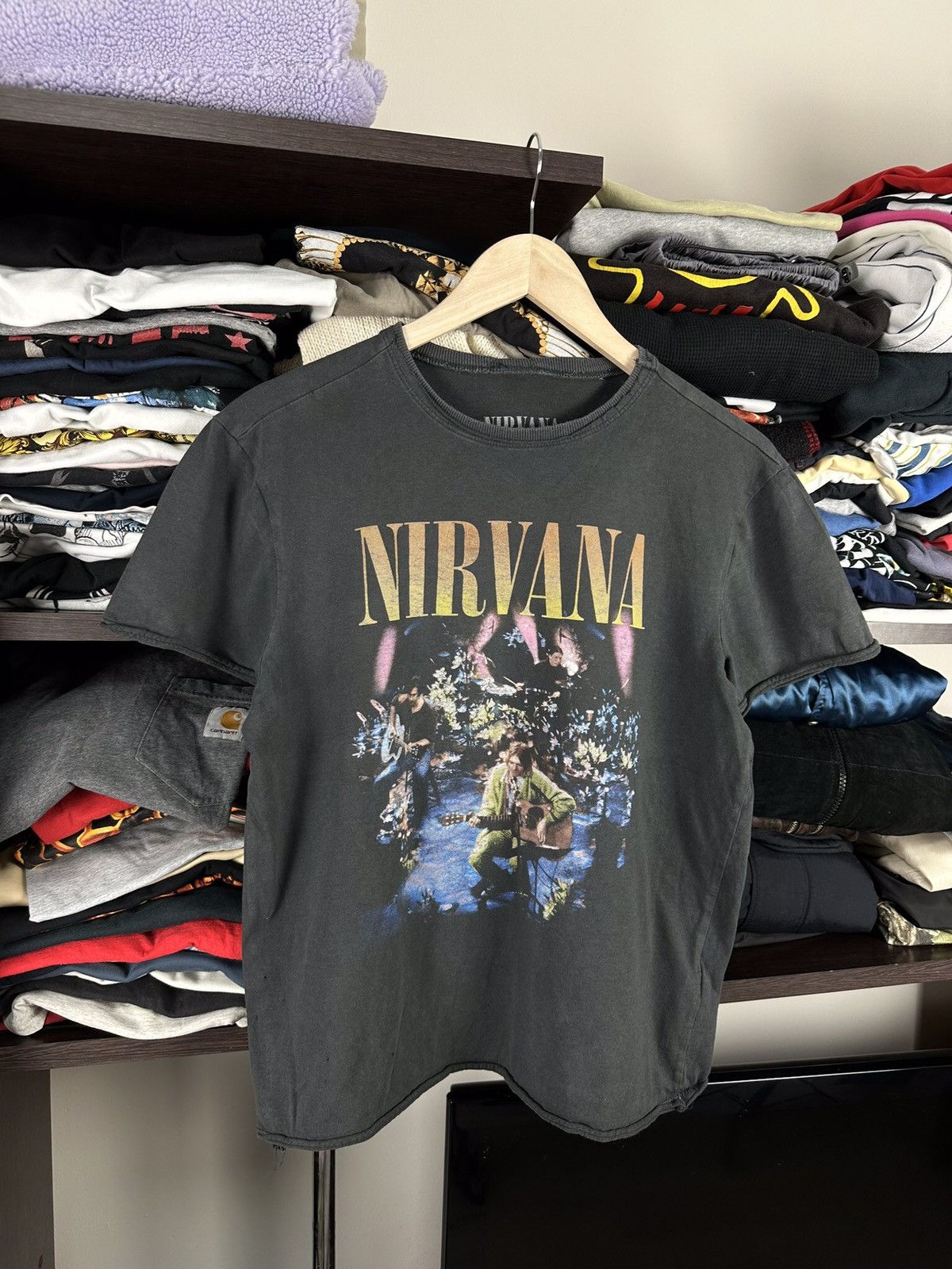 Band Tees × Nirvana × Vintage Vintage Nirvana Band Tee Size US M / EU 48-50 / 2 - 2 Thumbnail