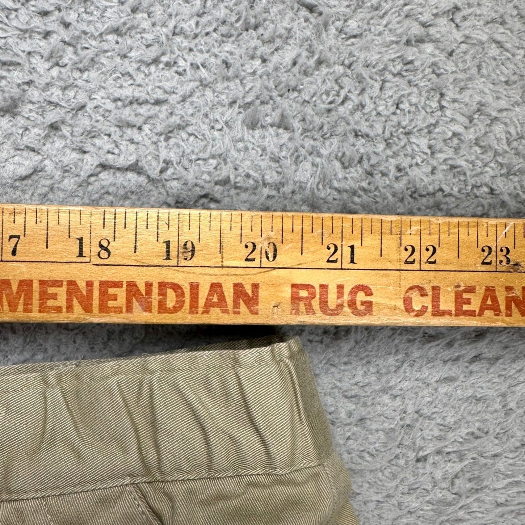 Vintage Grant Thomas Mens Cargo Shorts 44 Tan Pleated Stretch Waist Casual Pockets NEW Brown Cotton 7 In Inseam Mens Cargo Shorts 44 Tan Leather? Size US 44 / EU 60 - 7 Thumbnail
