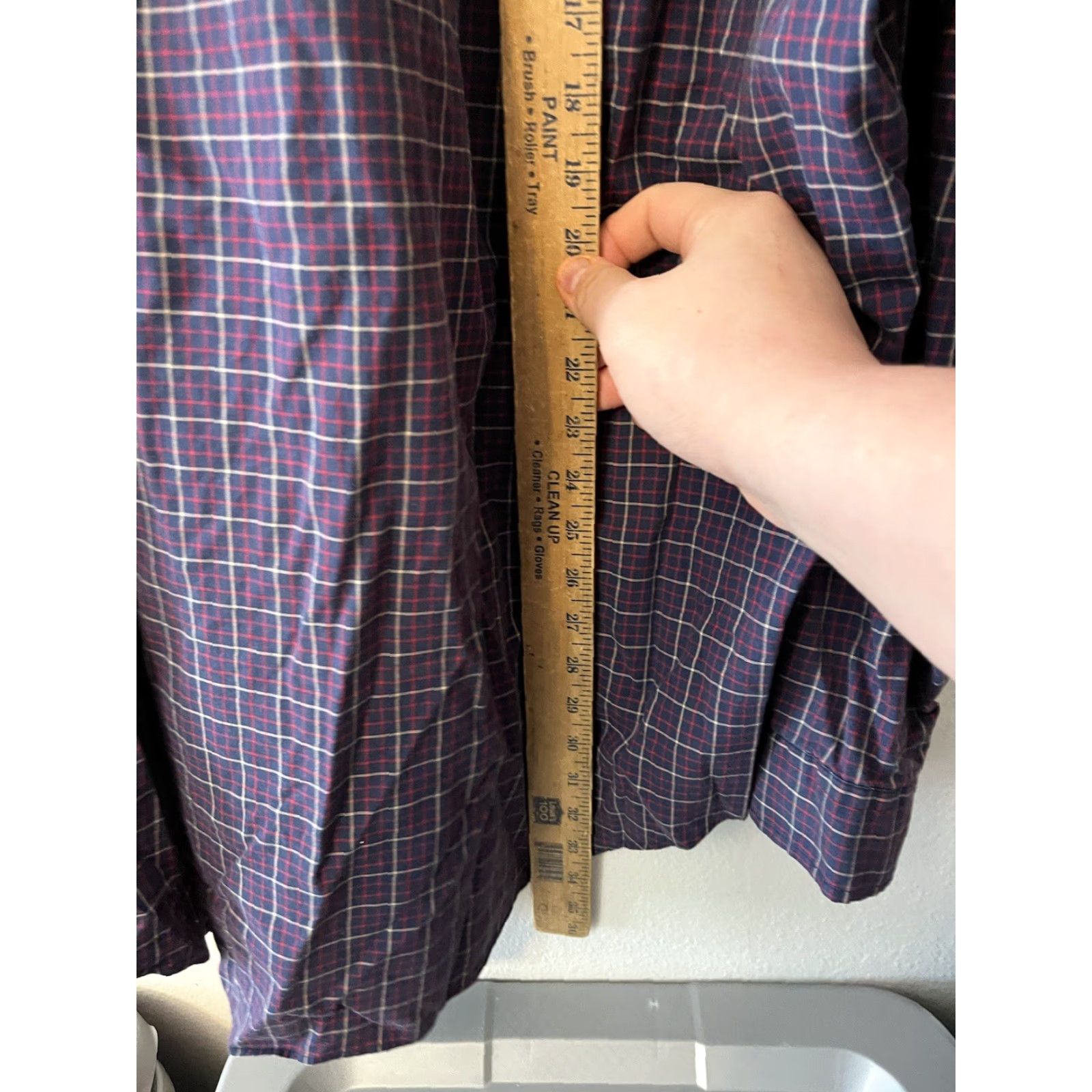Ralph Lauren Ralph Lauren Men Classic Fit Button Navy Multicolor Plaid Shirt Size XXL Size US XXL / EU 58 / 5 - 5 Thumbnail