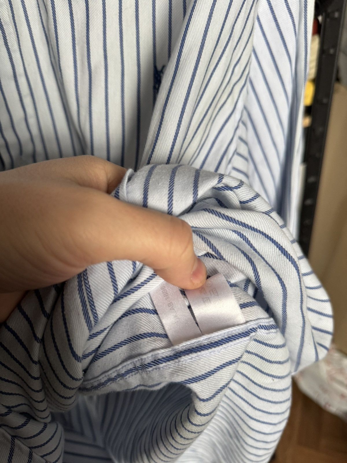 Vintage × Yves Saint Laurent Vintage YSL Yves Saint Laurent rare shirt Size US XL / EU 56 / 4 - 6 Thumbnail